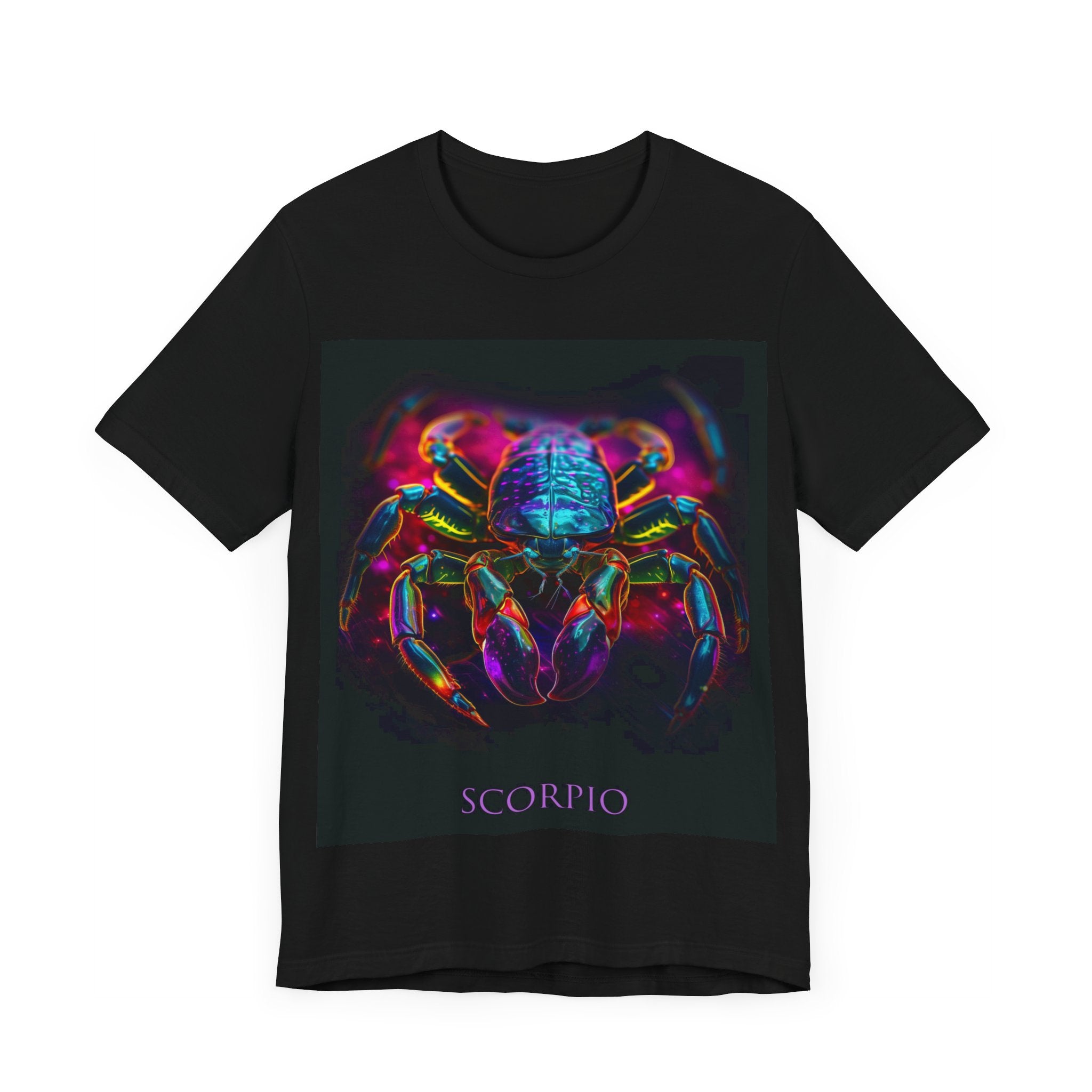 Scorpio Neon T-Shirt | Zodiac Sign Tee | Scorpio Gift | Horoscope T-Shirt | Astrology Shirt