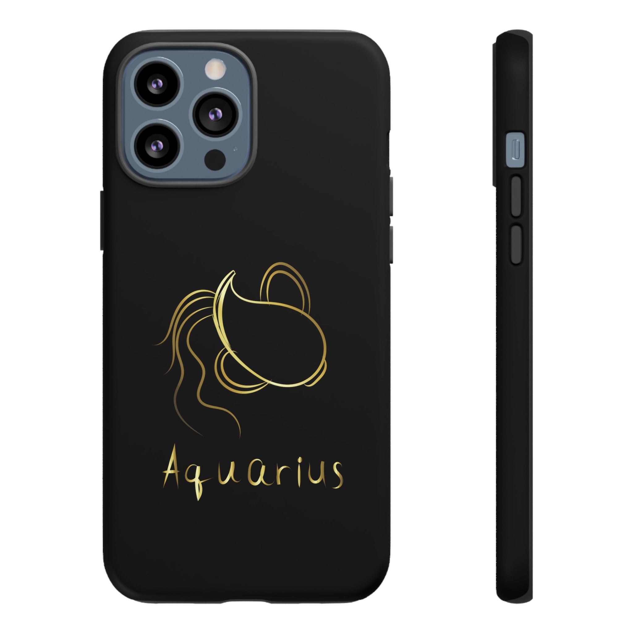 Aquarius Phone Case Zodiac Astrology Cover fit for iPhone 15,14 ,13