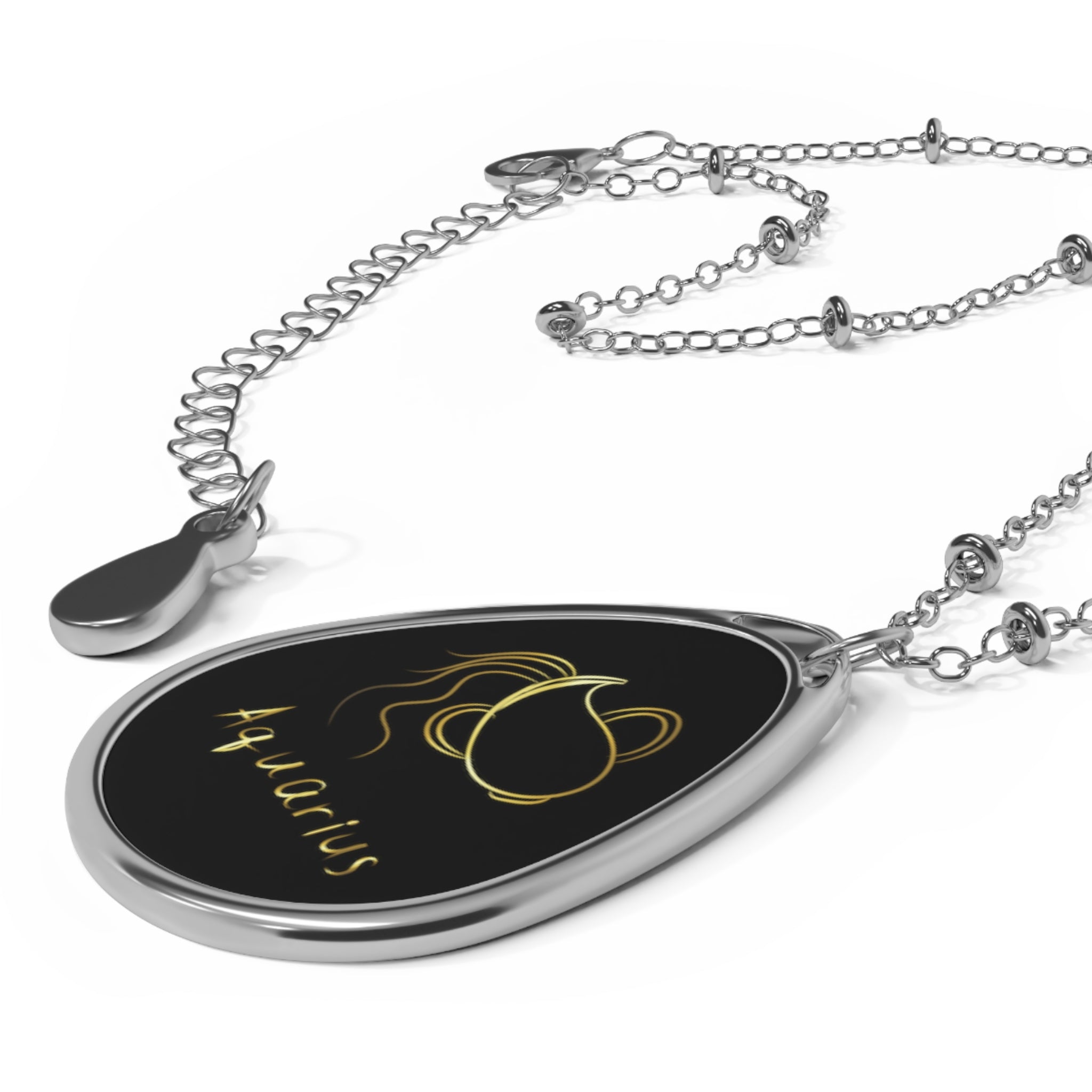 Aquarius Zodiac - Horoscope Necklace - Custom Necklace - Astrology Necklace - Zodiac Necklace - Aquarius Zodiac Sign Necklace - Birthday Gift