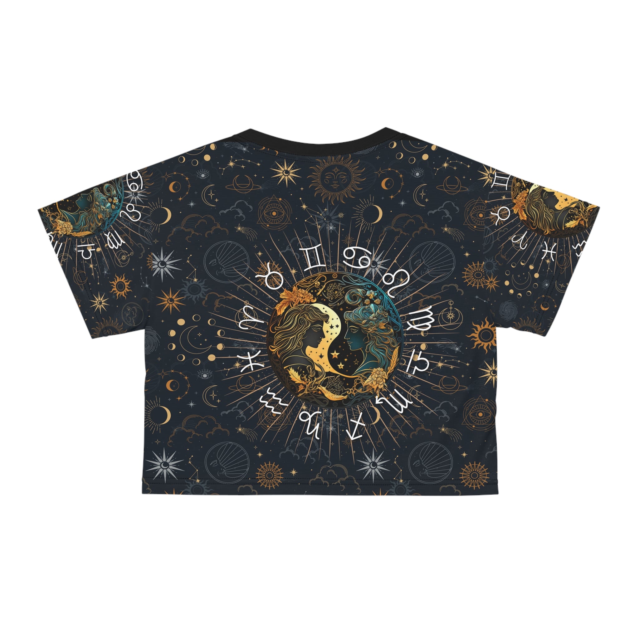 Gemini womens crop top, Gemini activewear, Gemini Zodiac Sign, Gemini Astrological, Gemini Gift, Gemini zodiac tee, Crop Tee, star sign crop