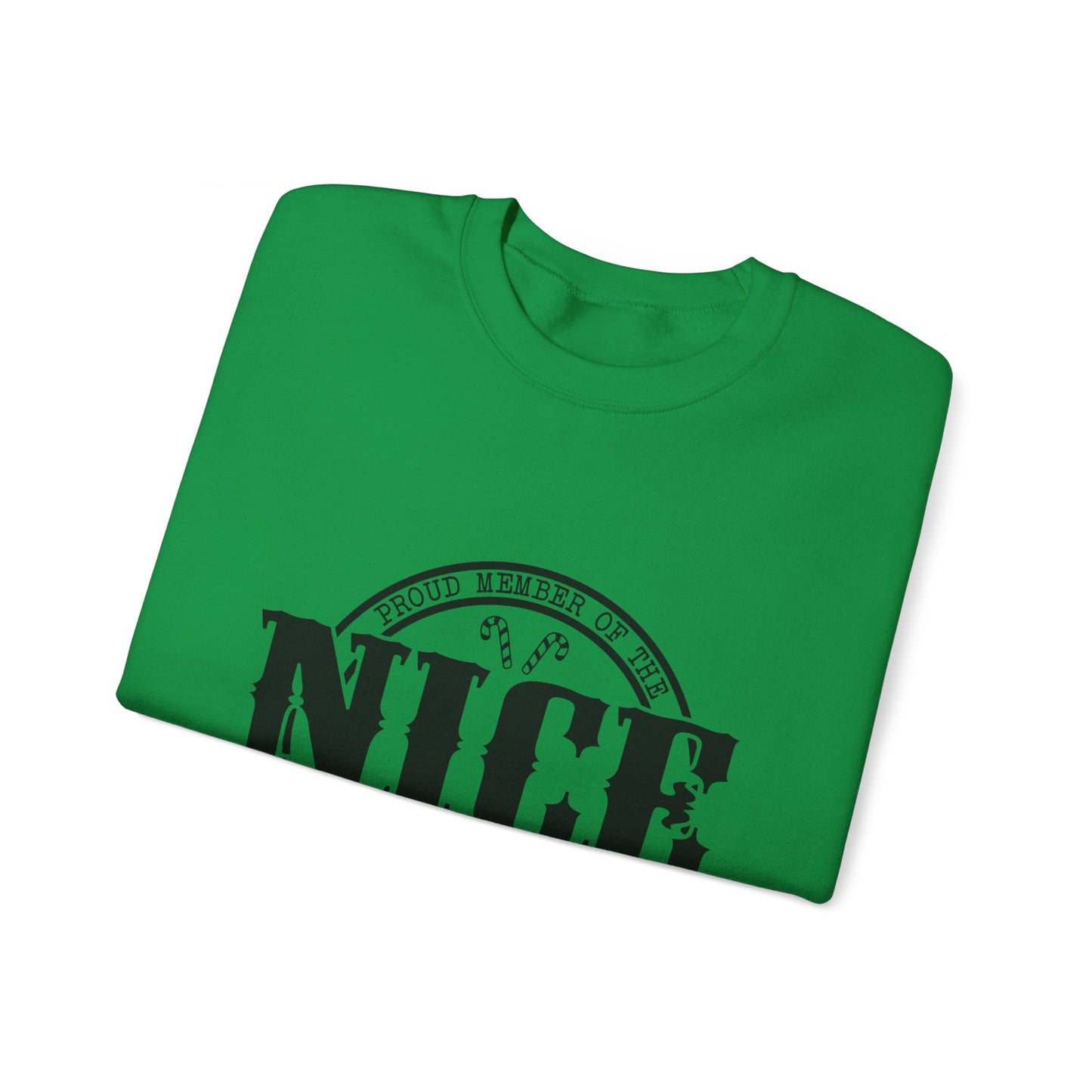 Proud member of The Nice List Unisex Heavy Blend™ Crewneck Sweatshirt
