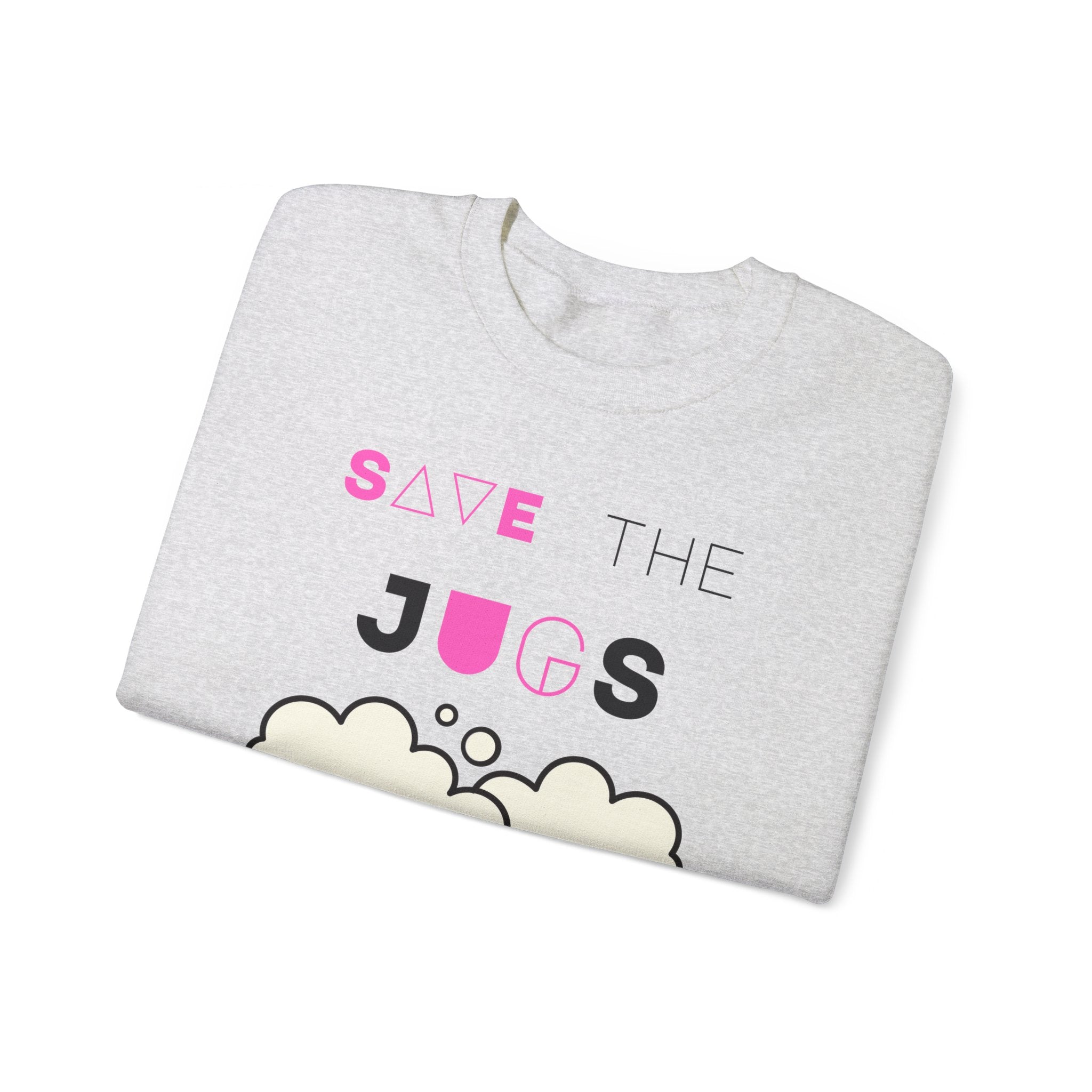 Save The Jugs Unisex Heavy Blend™ Crewneck Sweatshirt