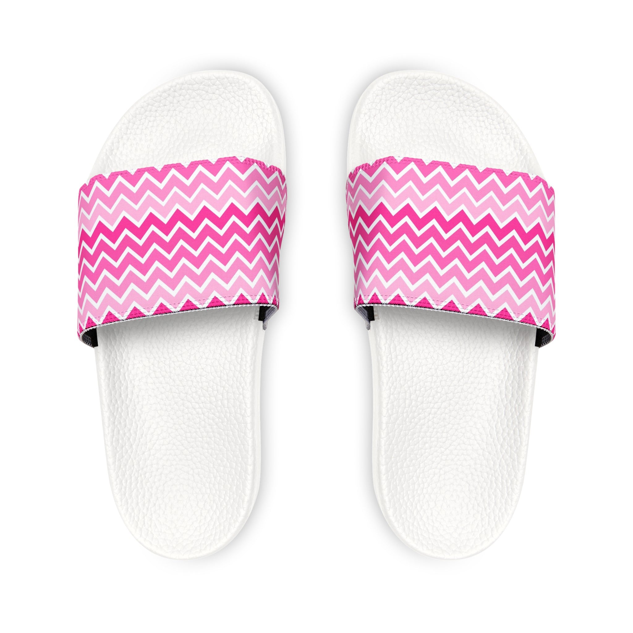 Breast Cancer Women's PU Slide Sandals