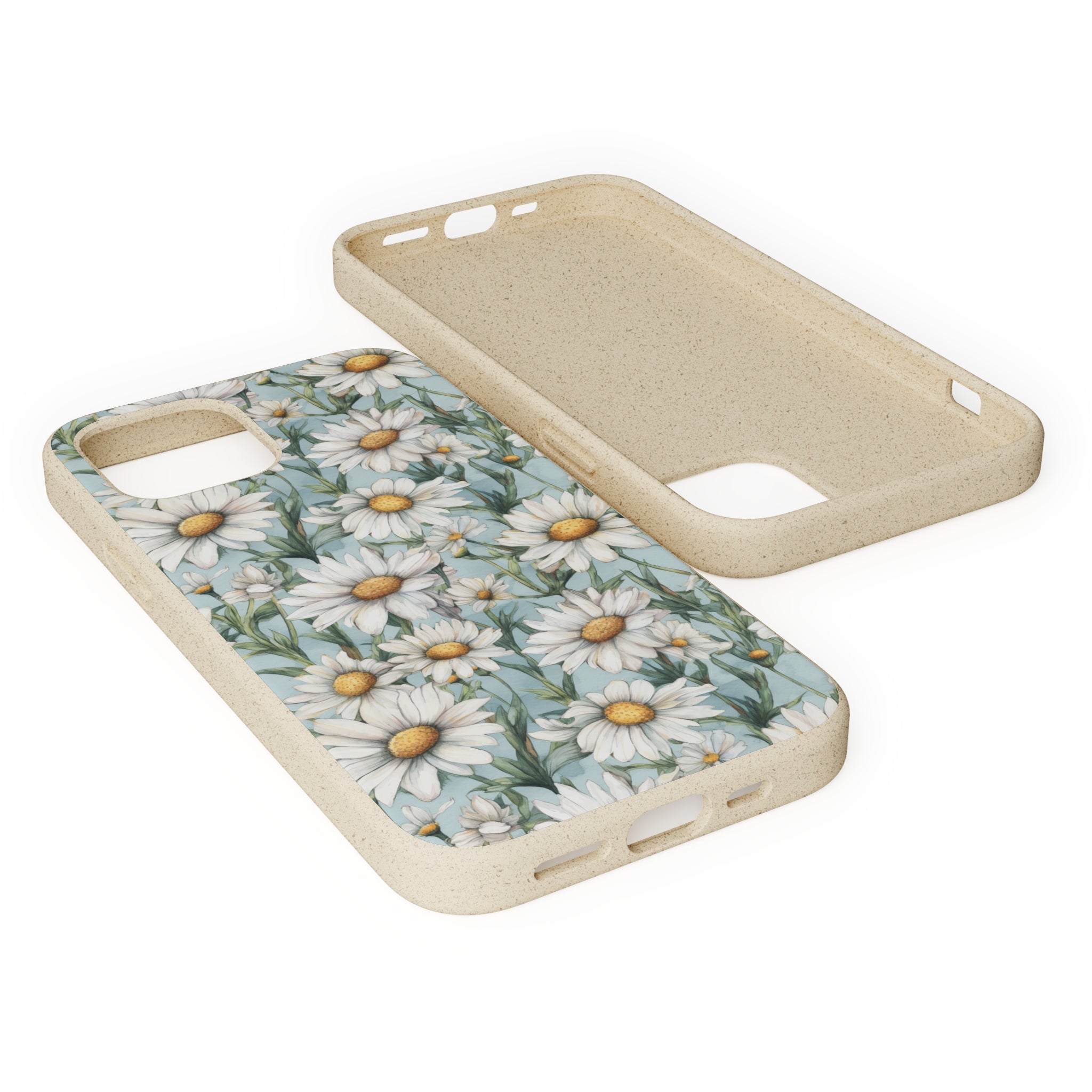 Daisy iPhone case, birth month April iPhone case, birth flower iPhone case, April Daisy iPhone case, iPhone Case, Biodegradable iPhone Cases, Biodegradable Phone Cases