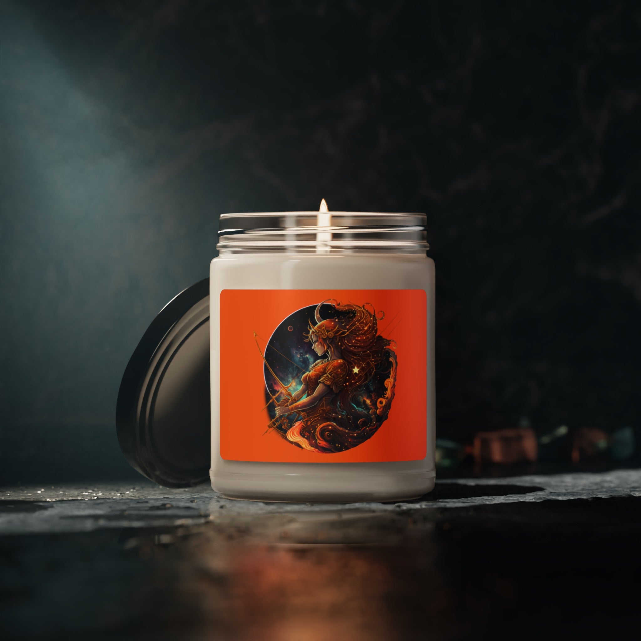 Sagittarius Star Sign Soy Candle Zodiac Customized Candle Gift For Birthday
