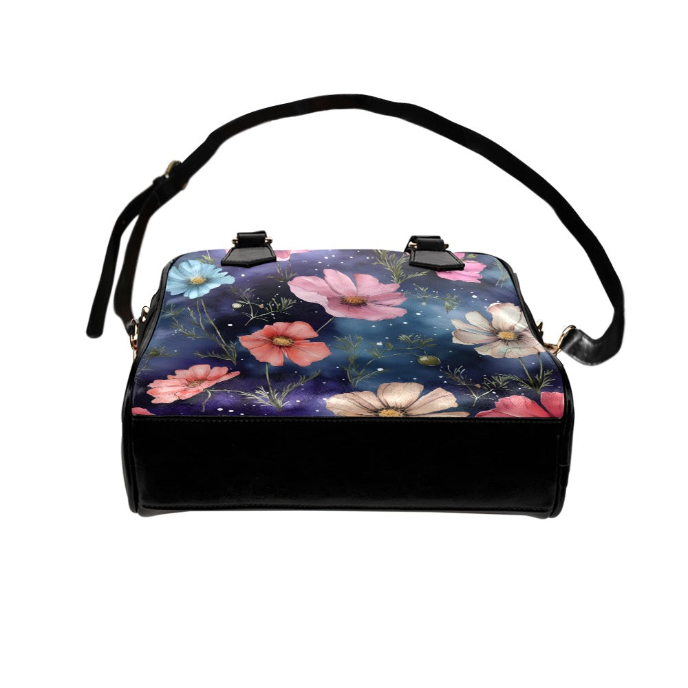 Cosmos Print Bag, Cosmos Birth Month Handbag, Birth Month Bag, October Birth Month Bag, Shoulder Handbag