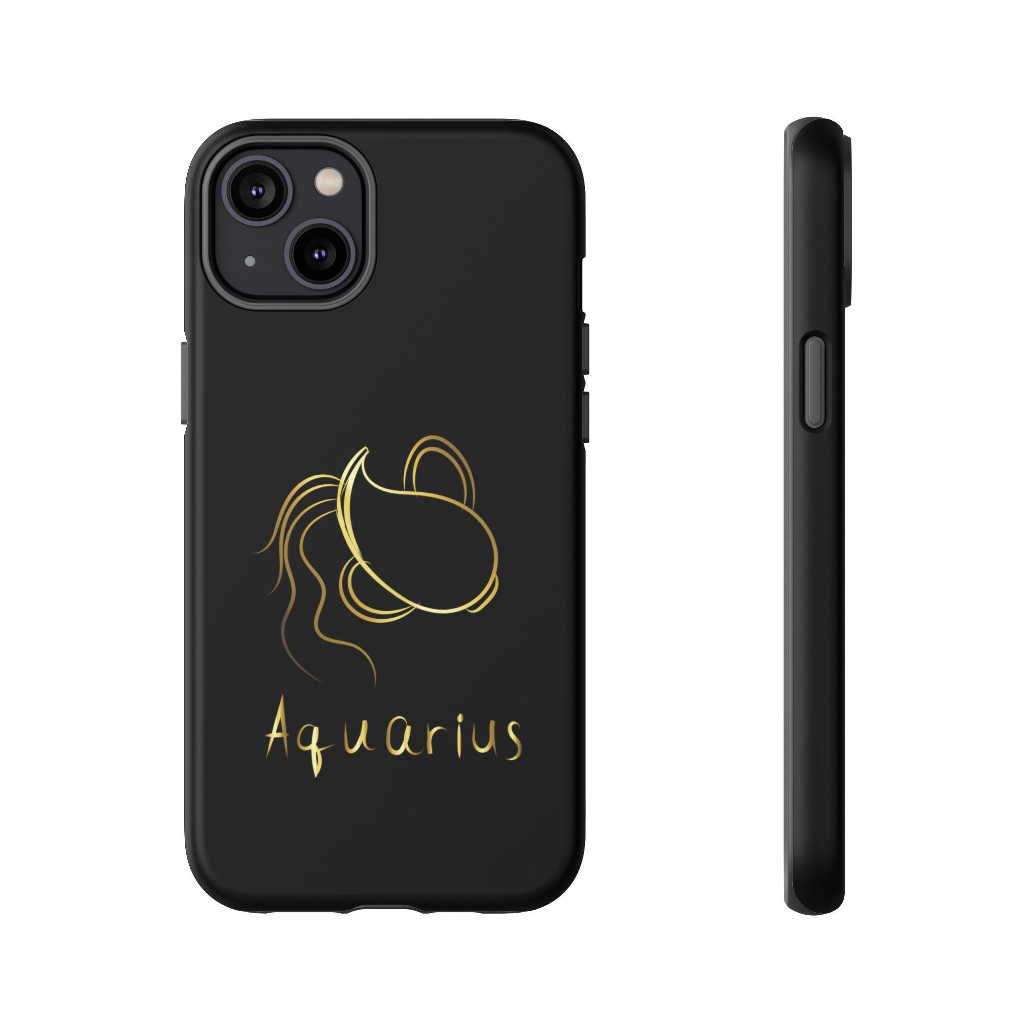 Aquarius Phone Case Zodiac Astrology Cover fit for iPhone 15,14 ,13