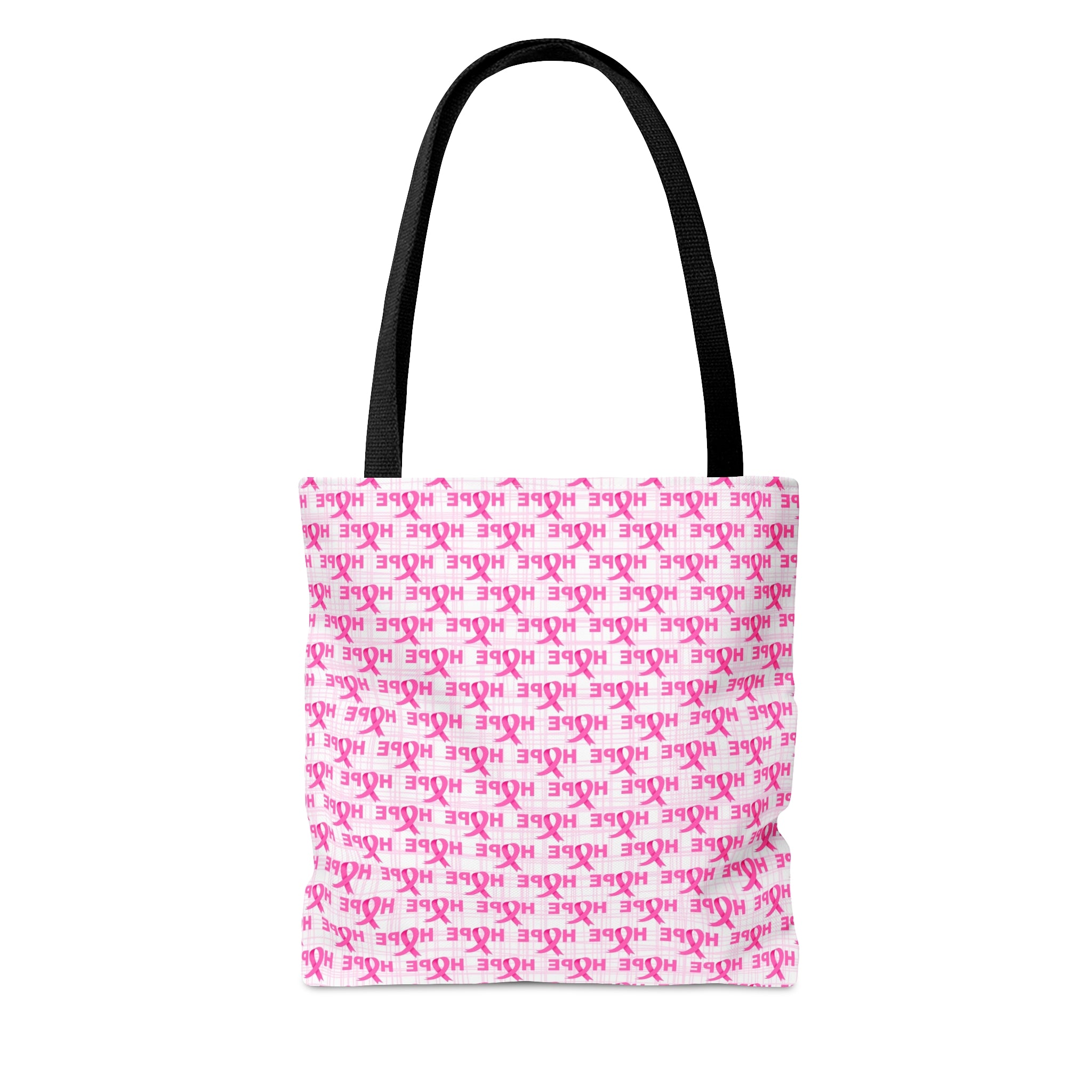 Hope Pink Breast Cancer Awareness Tote Bag