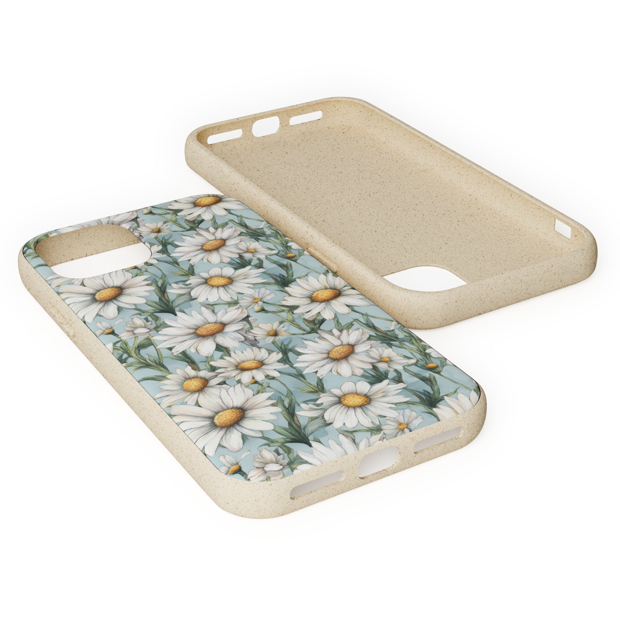 Daisy iPhone case, birth month April iPhone case, birth flower iPhone case, April Daisy iPhone case, iPhone Case, Biodegradable iPhone Cases, Biodegradable Phone Cases