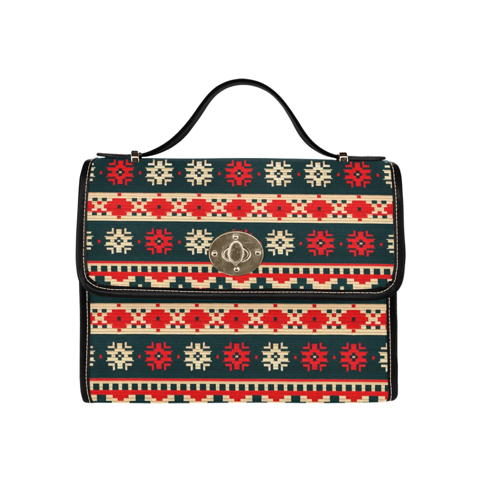 Lock bag (black shoulder strap, black edging)