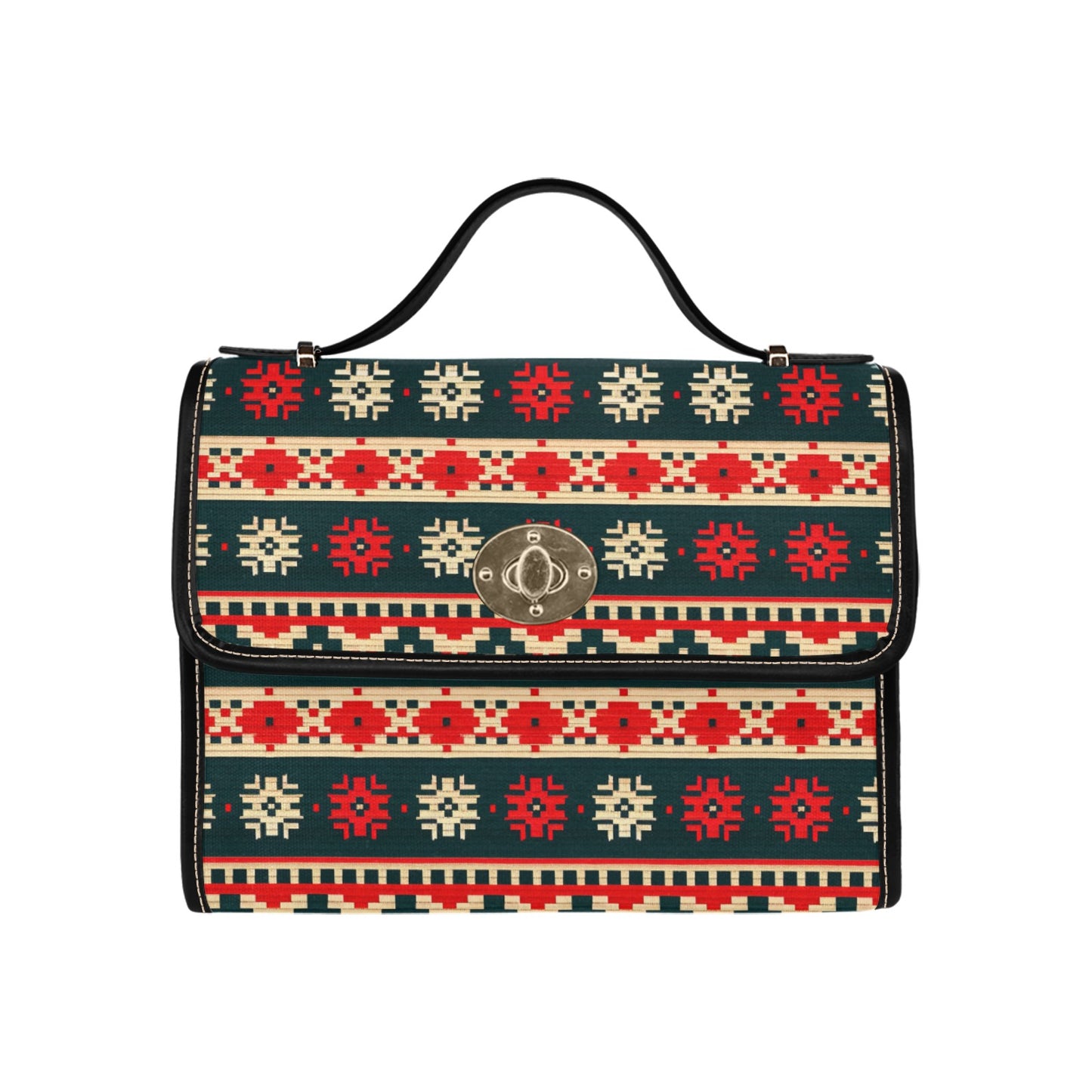 Lock bag (black shoulder strap, black edging)
