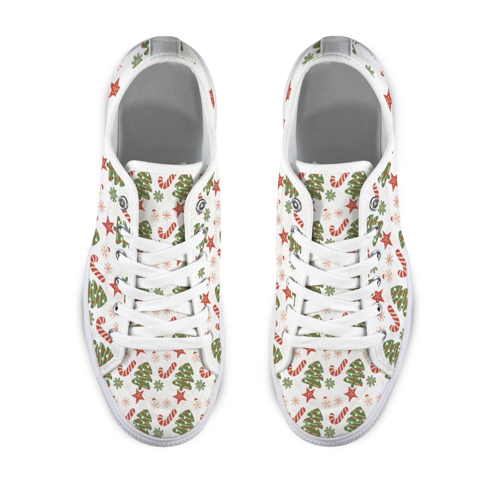 Candy Canes & Christmas Trees Sneakers