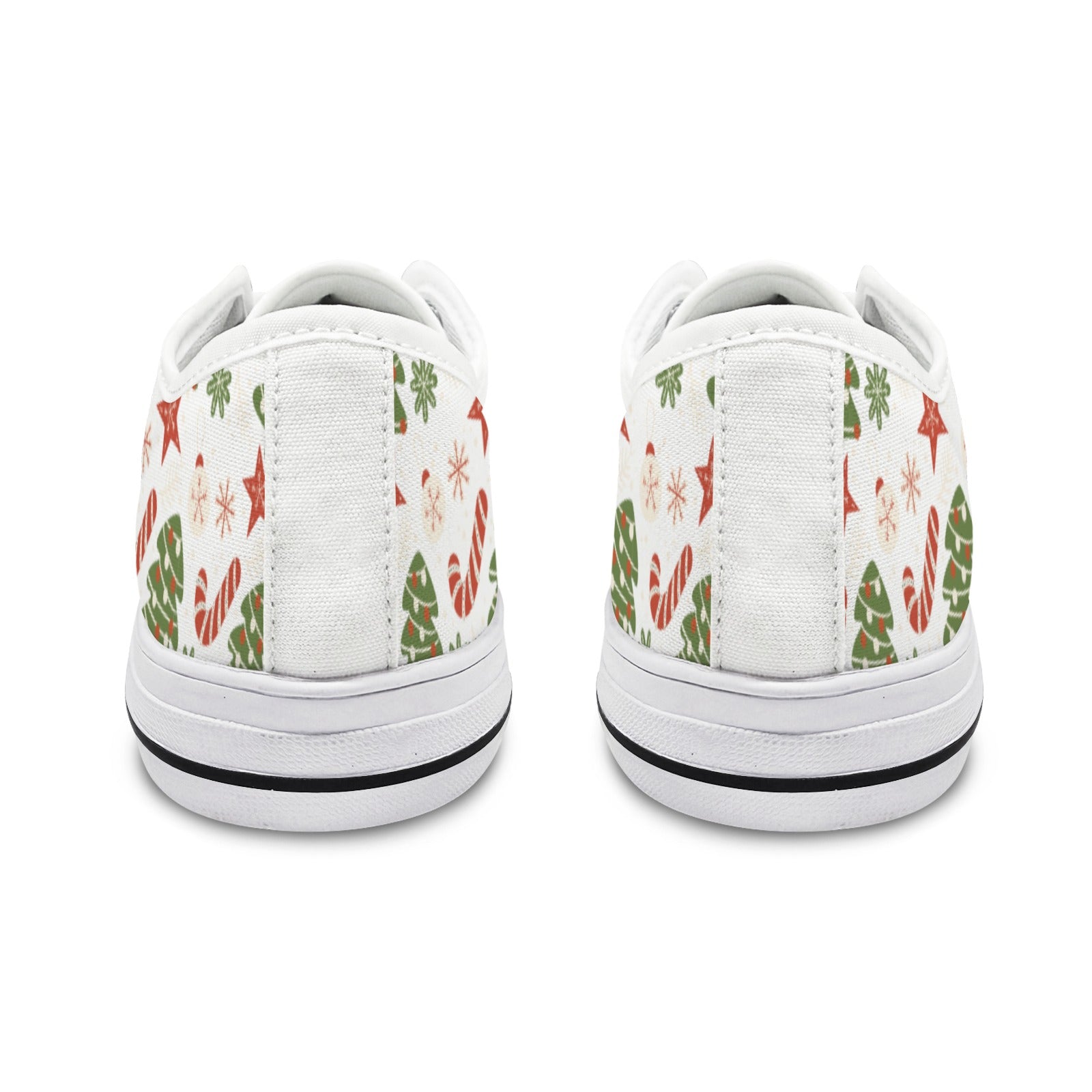 Candy Canes & Christmas Trees Sneakers