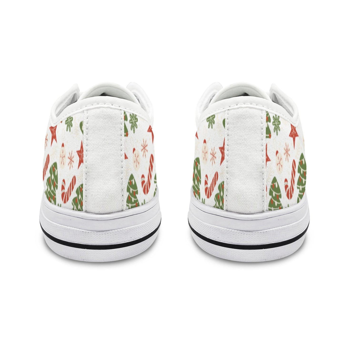 Candy Canes & Christmas Trees Sneakers