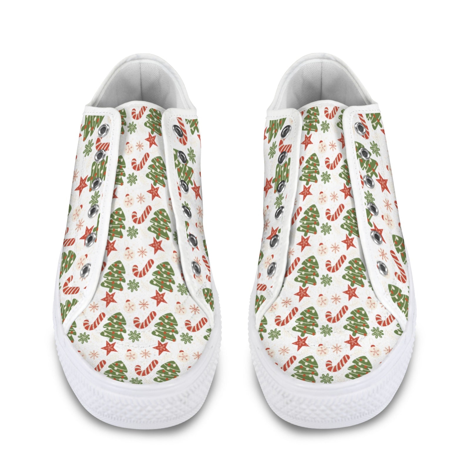 Candy Canes & Christmas Trees Sneakers