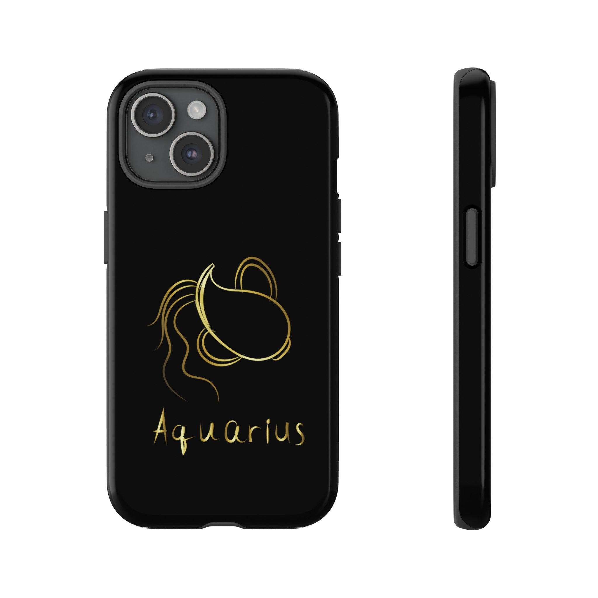 Aquarius Phone Case Zodiac Astrology Cover fit for iPhone 15,14 ,13