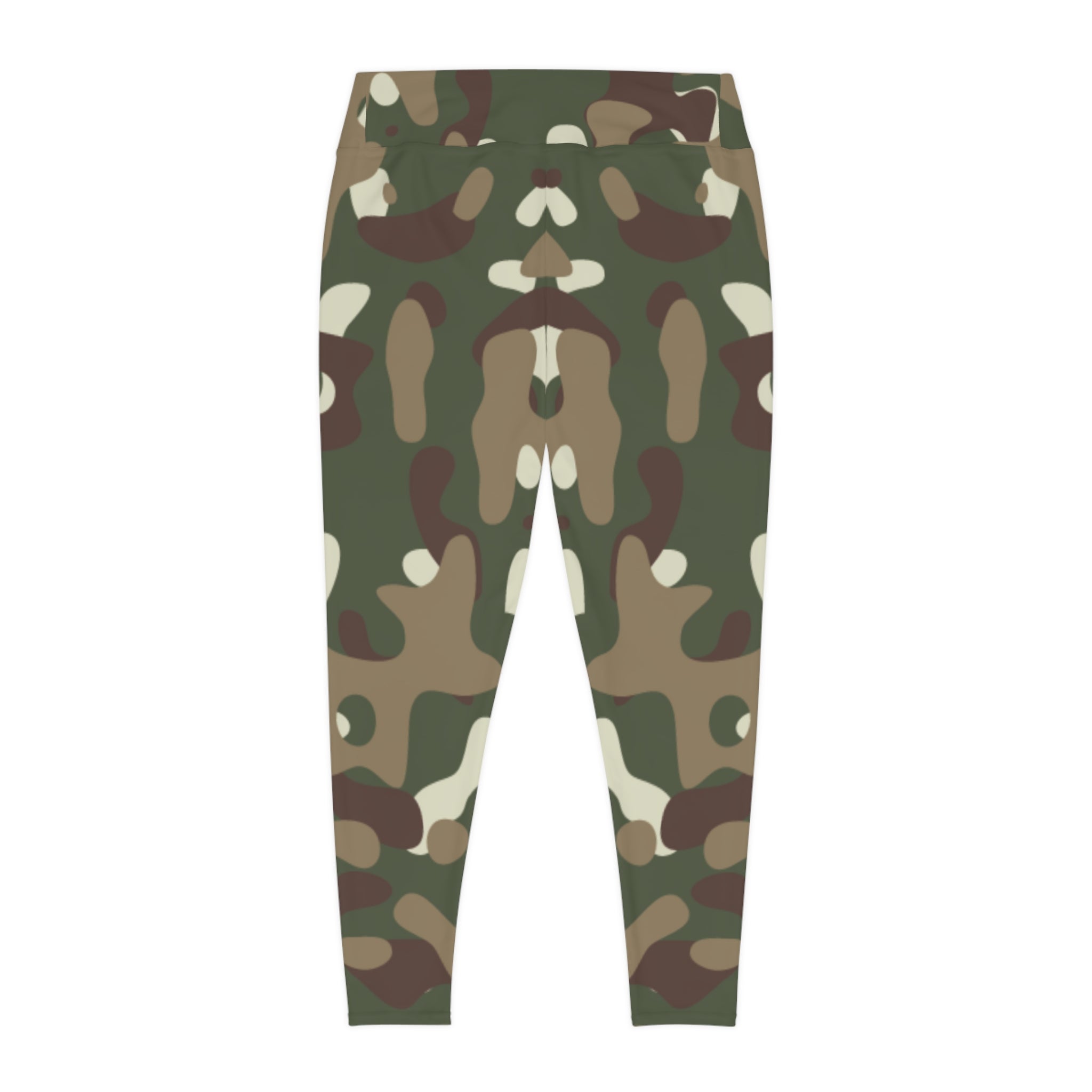 Cam Leggings, Camo Plus Size Leggings, Camouflage Leggings, Plus Size Leggings