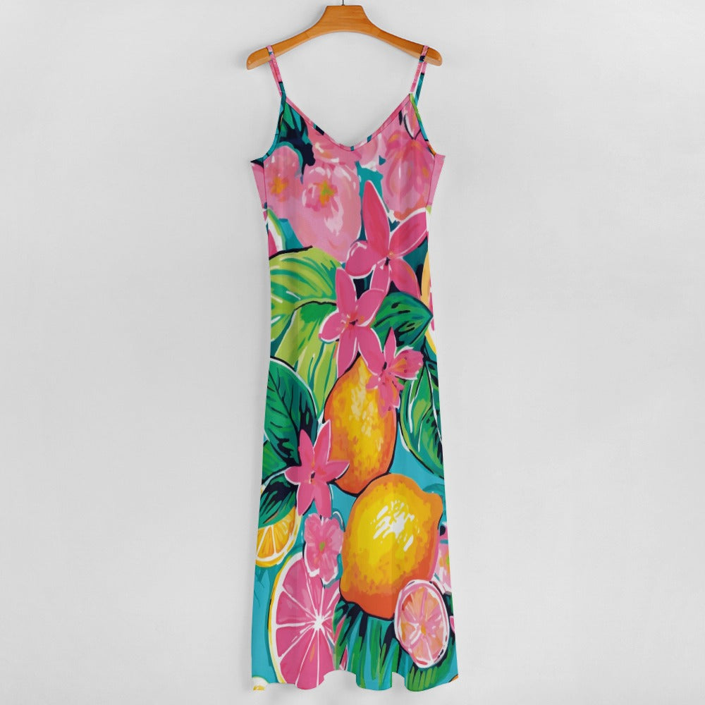 Sling Ankle Long Dress