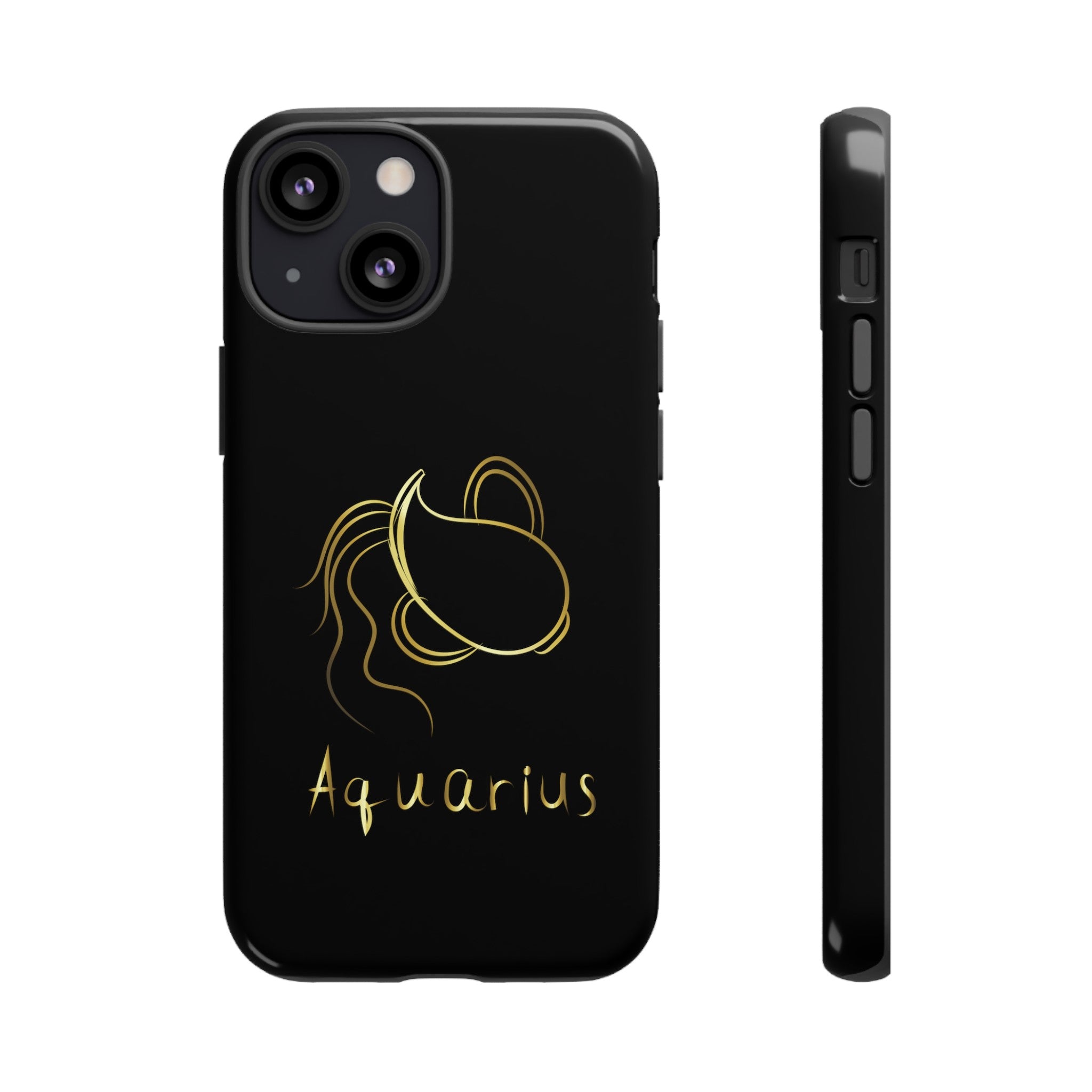 Aquarius Phone Case Zodiac Astrology Cover fit for iPhone 15,14 ,13