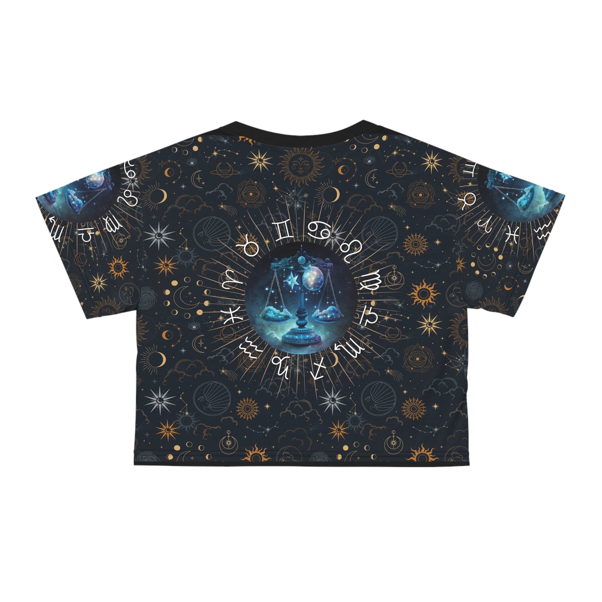 Libra women's crop top, Libra activewear, Libra Zodiac Sign, Libra Astrological, Libra Gift, Libra zodiac tee, Crop Tee, zodiac crop