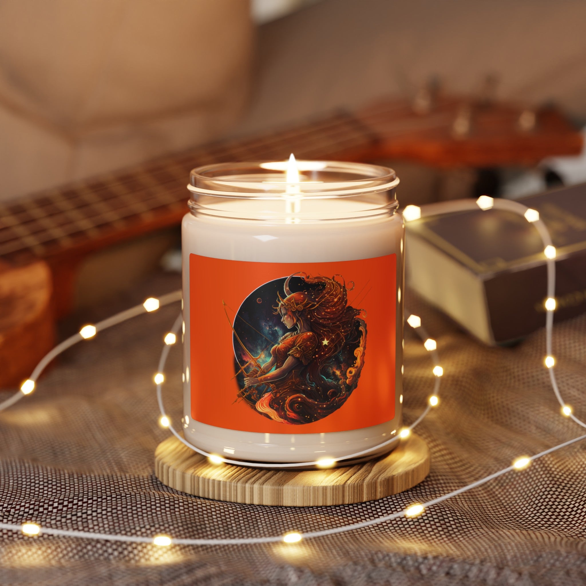 Sagittarius Star Sign Soy Candle Zodiac Customized Candle Gift For Birthday