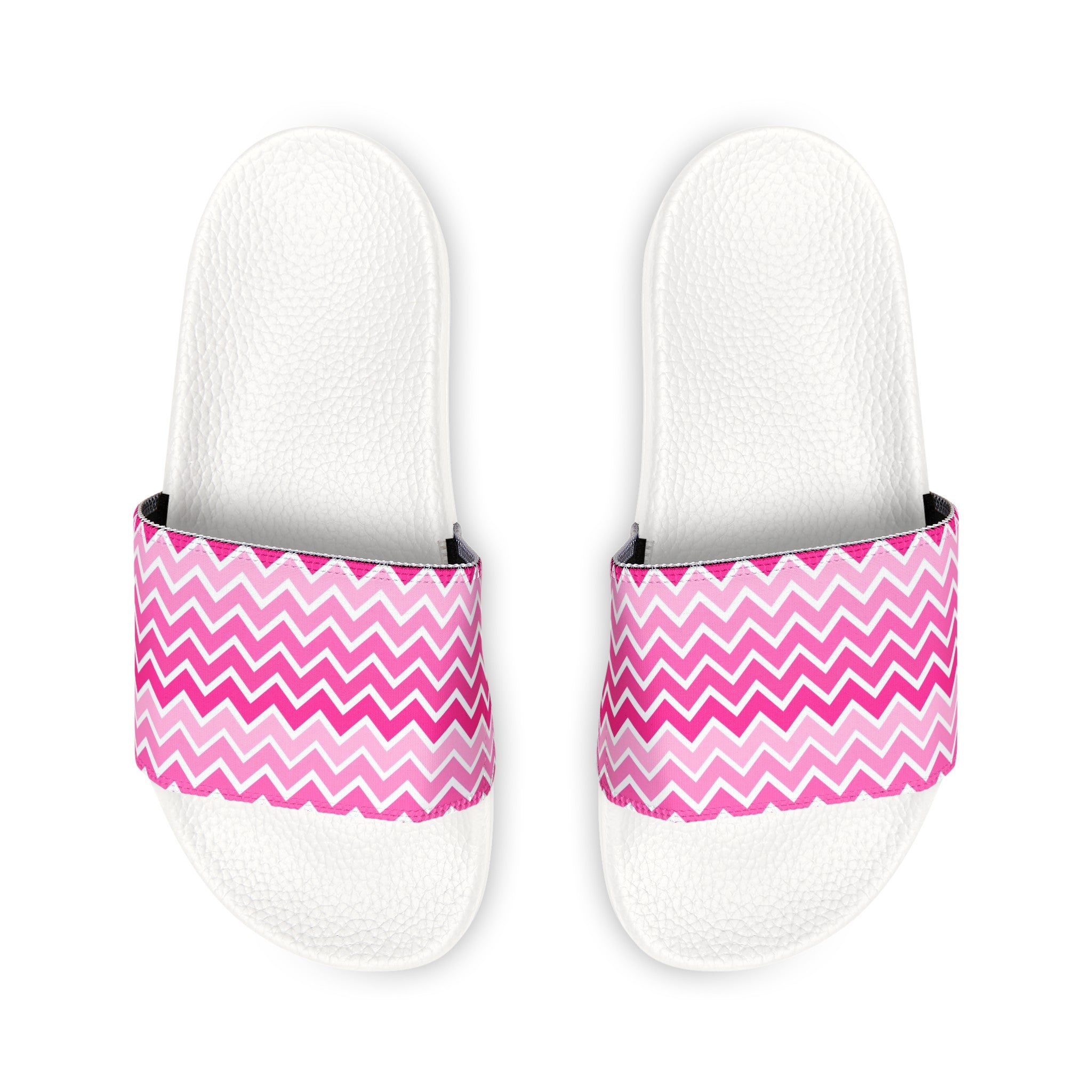 Breast Cancer Women's PU Slide Sandals