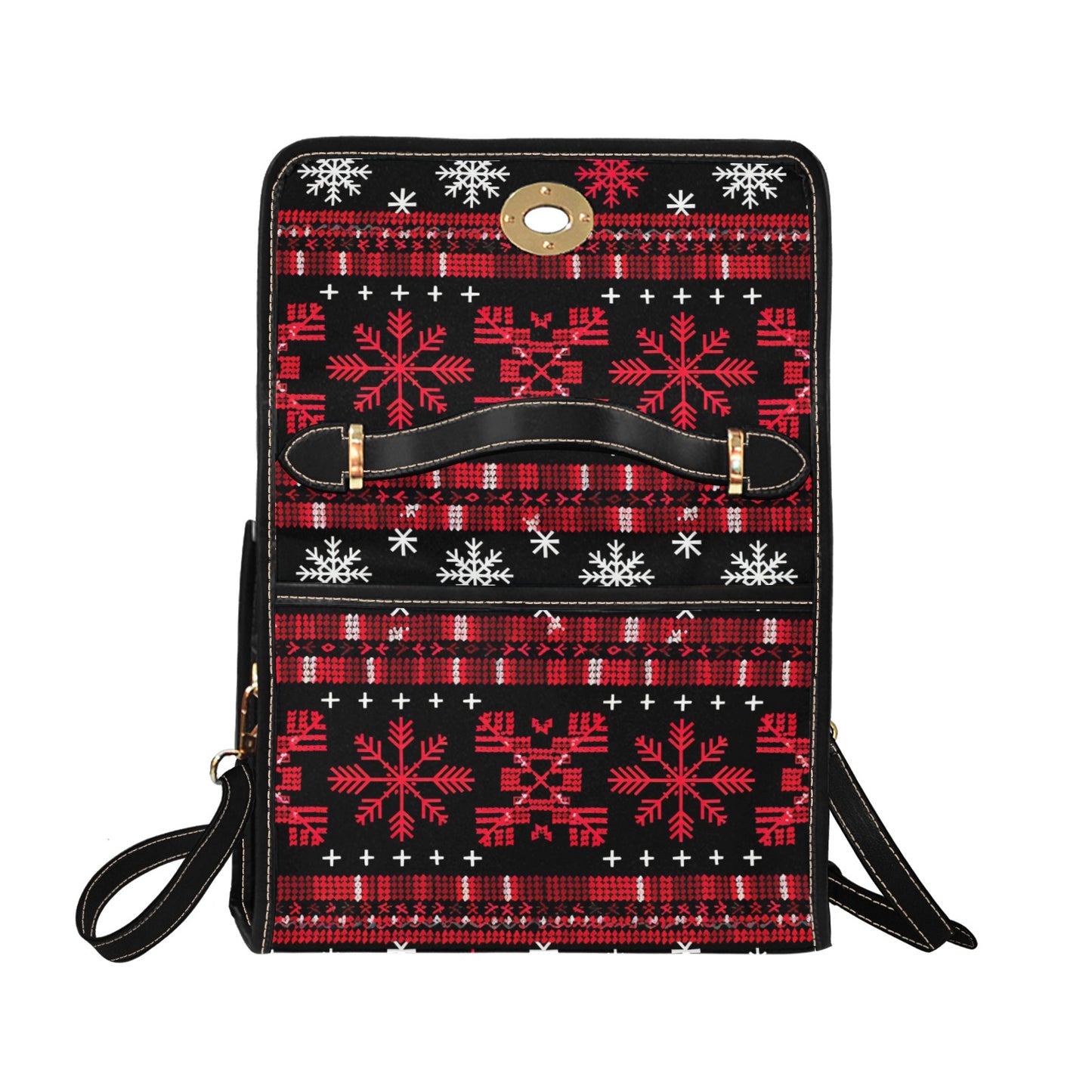 Lock bag (black shoulder strap, black edging)
