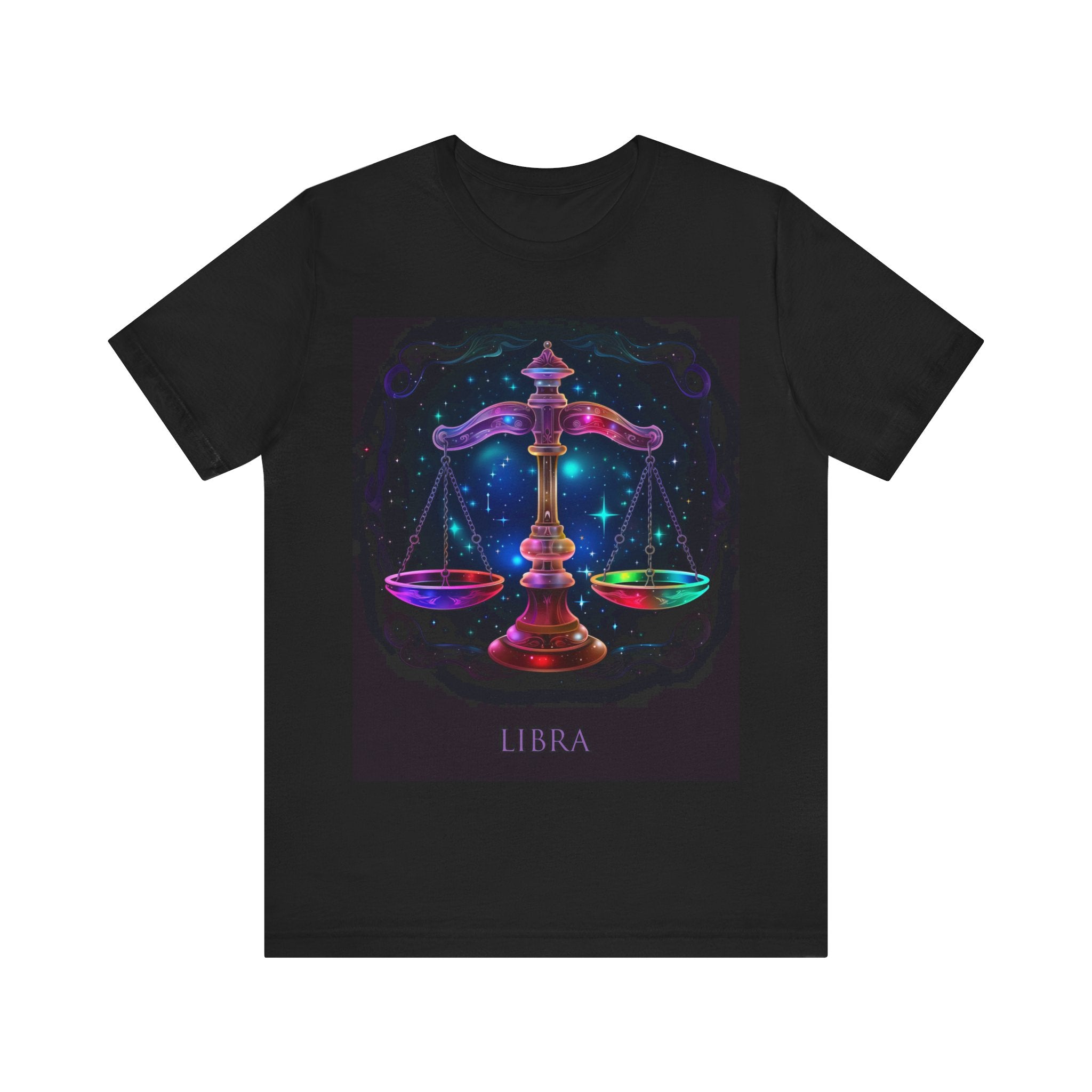 Libra Neon T-Shirt | Zodiac Sign Tee | Libra Gift | Horoscope T-Shirt | Astrology Shirt