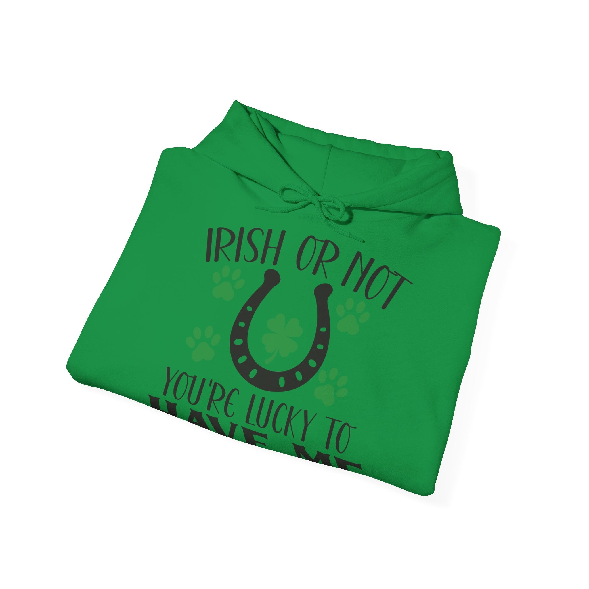 Irish Or Not You're Lucky To Have Me Unisex Hoodie