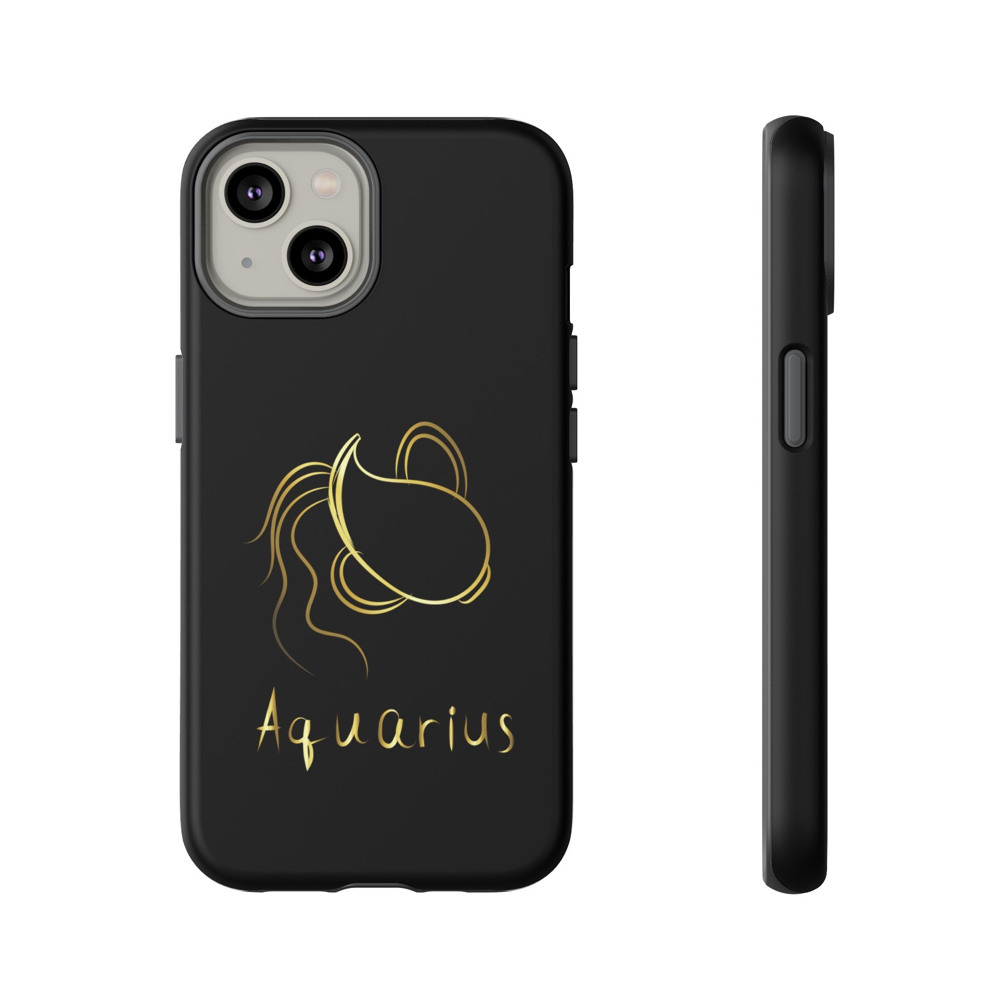 Aquarius Phone Case Zodiac Astrology Cover fit for iPhone 15,14 ,13