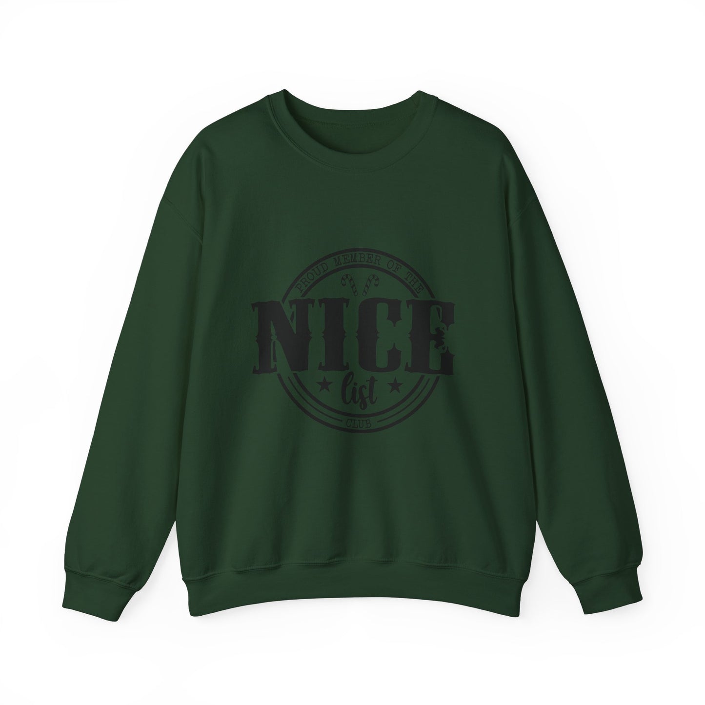 Proud member of The Nice List Unisex Heavy Blend™ Crewneck Sweatshirt