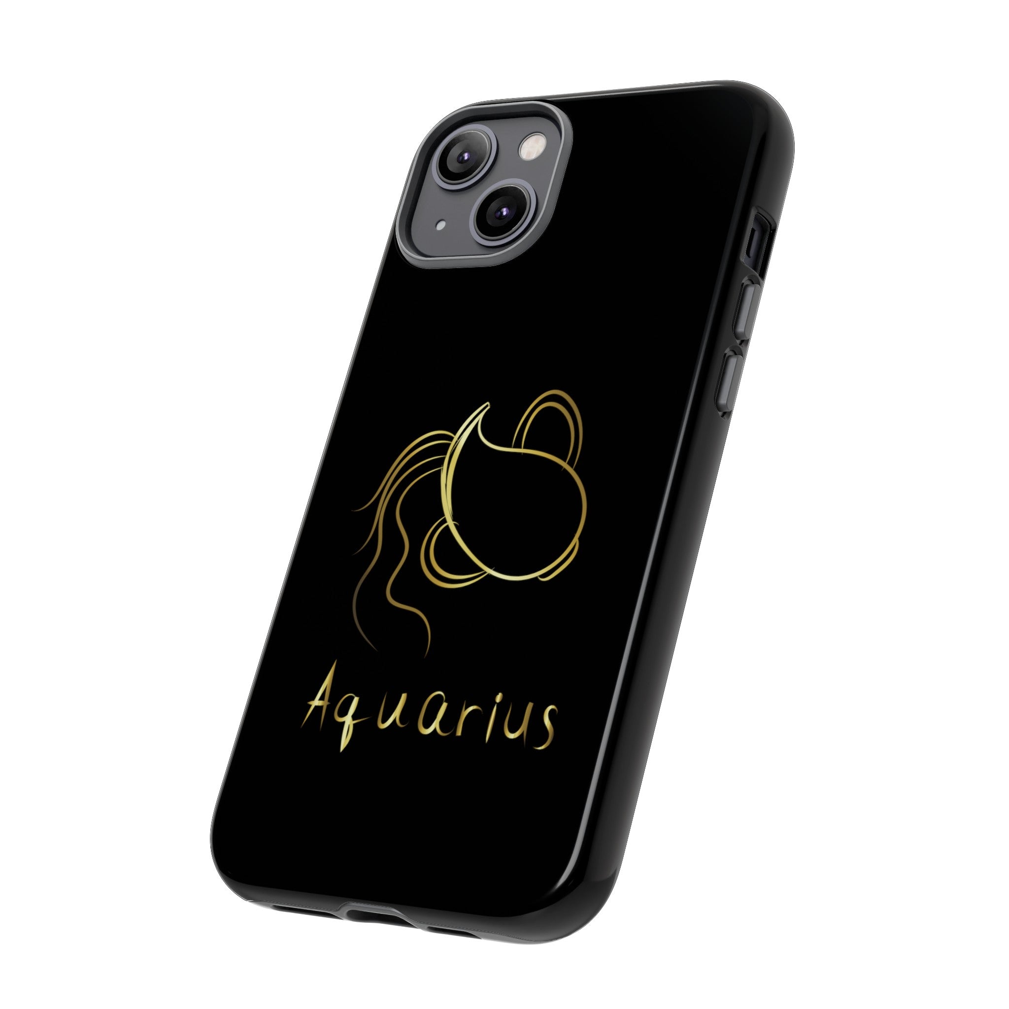 Aquarius Phone Case Zodiac Astrology Cover fit for iPhone 15,14 ,13