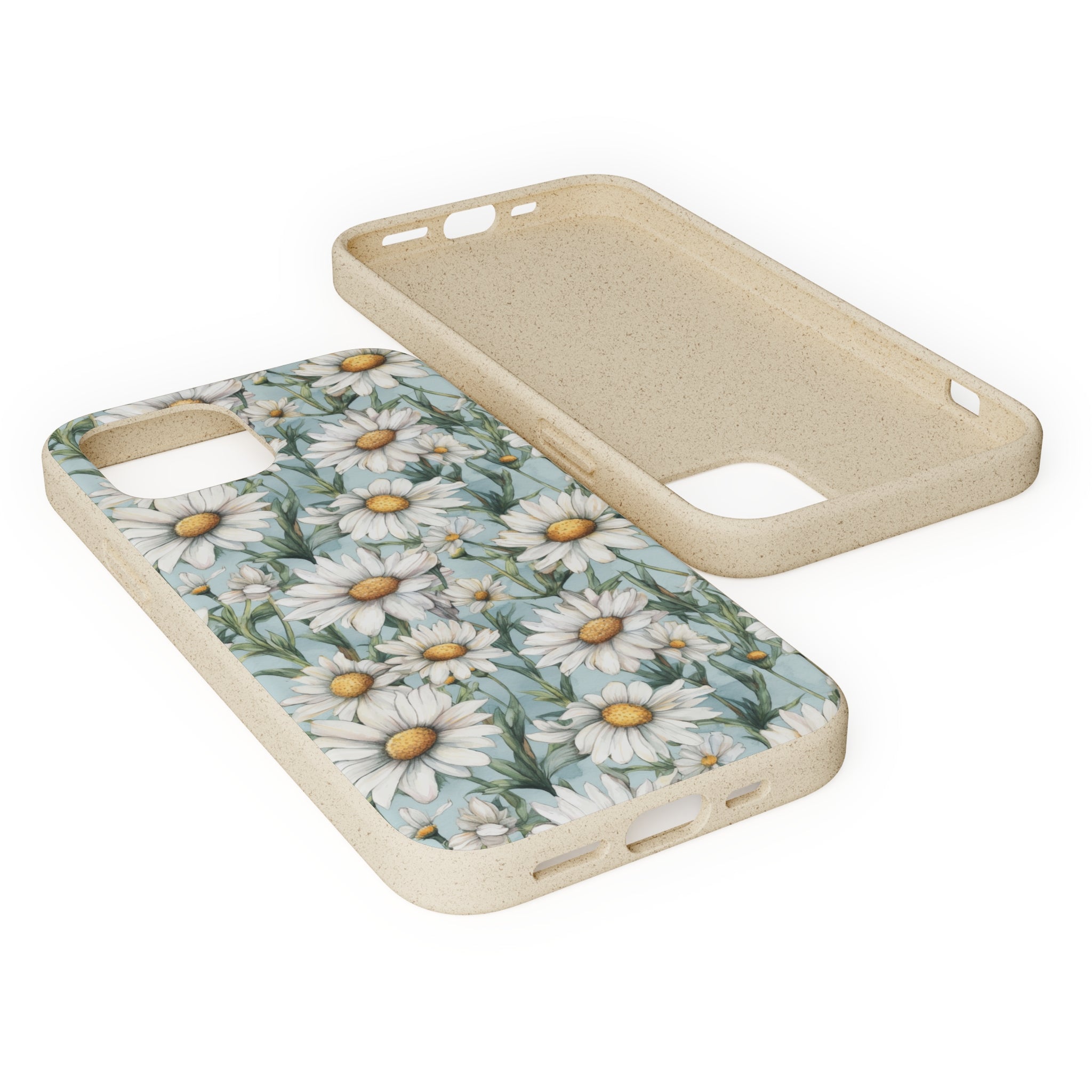 Daisy iPhone case, birth month April iPhone case, birth flower iPhone case, April Daisy iPhone case, iPhone Case, Biodegradable iPhone Cases, Biodegradable Phone Cases