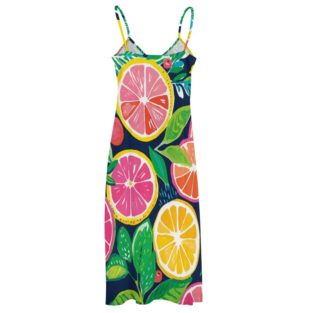 Sling Ankle Long Dress