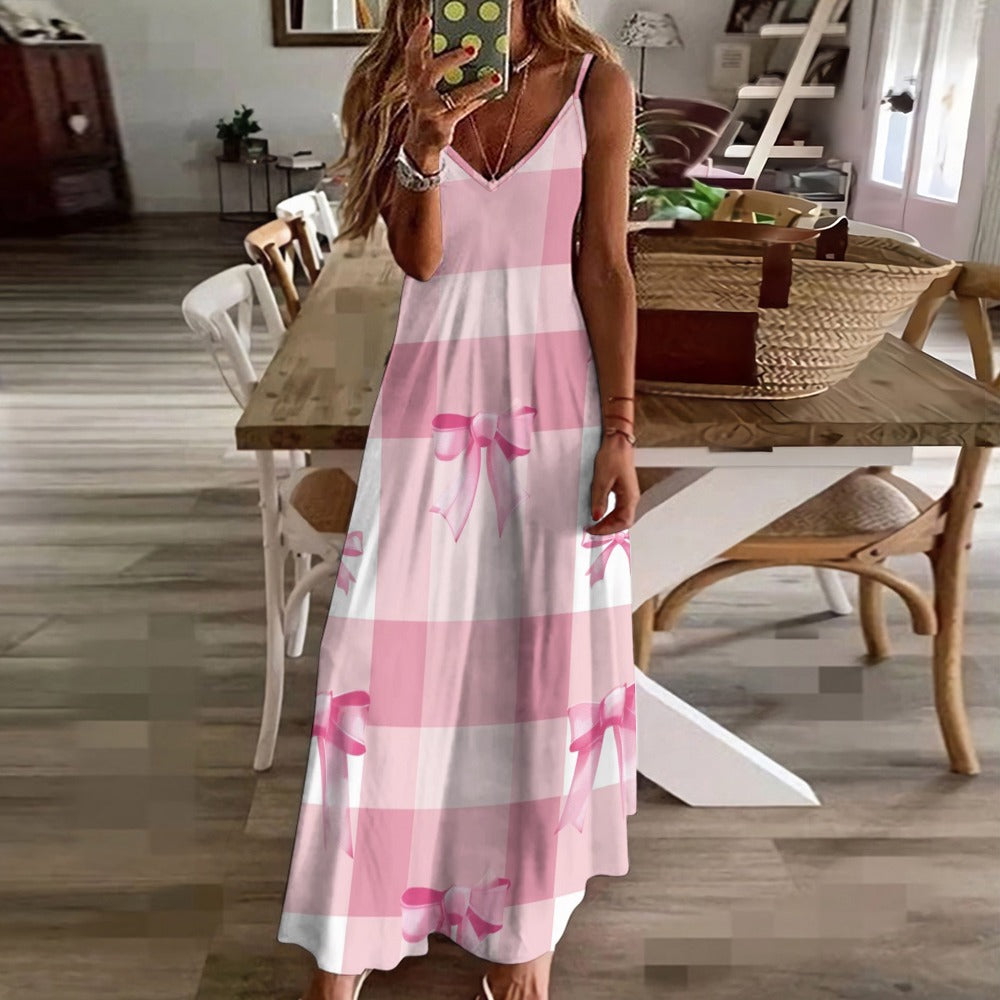 Sling Ankle Long Dress