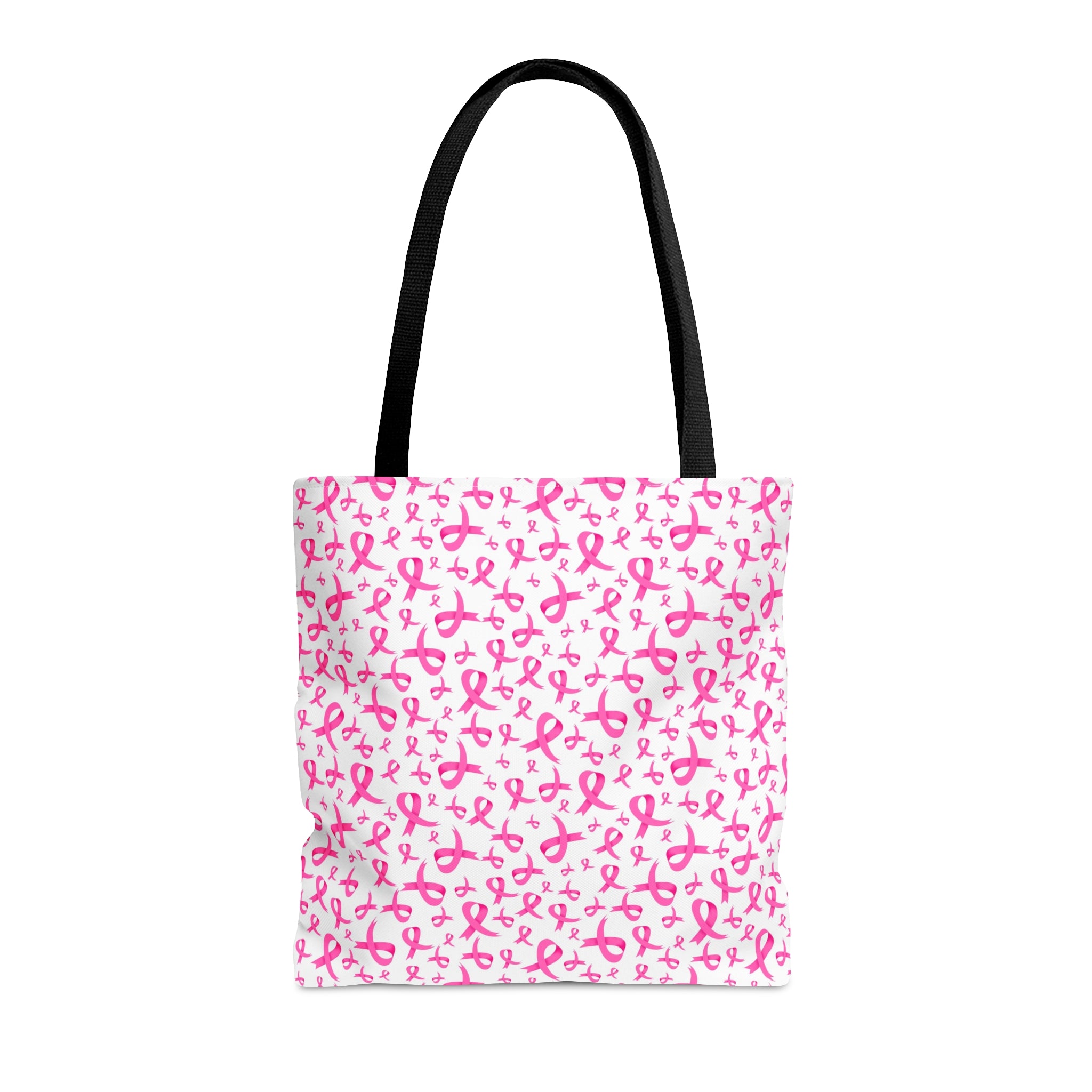 Pink Ribbon Breast Cancer Awareness Tote Bag