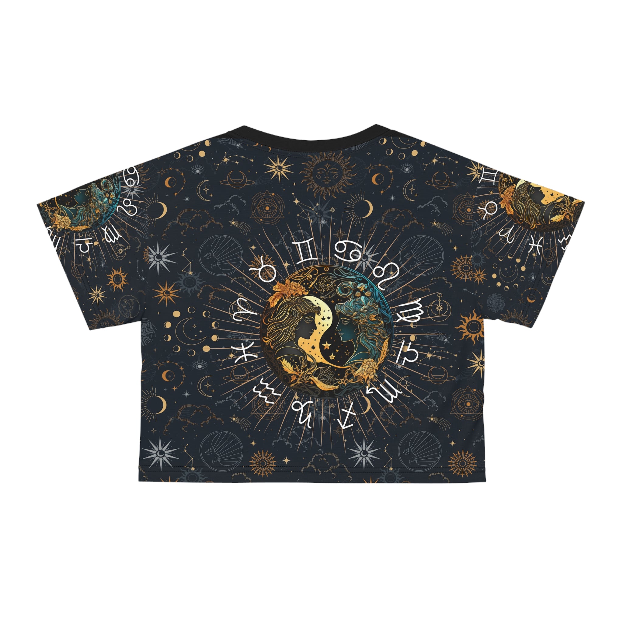 Gemini womens crop top, Gemini activewear, Gemini Zodiac Sign, Gemini Astrological, Gemini Gift, Gemini zodiac tee, Crop Tee, star sign crop
