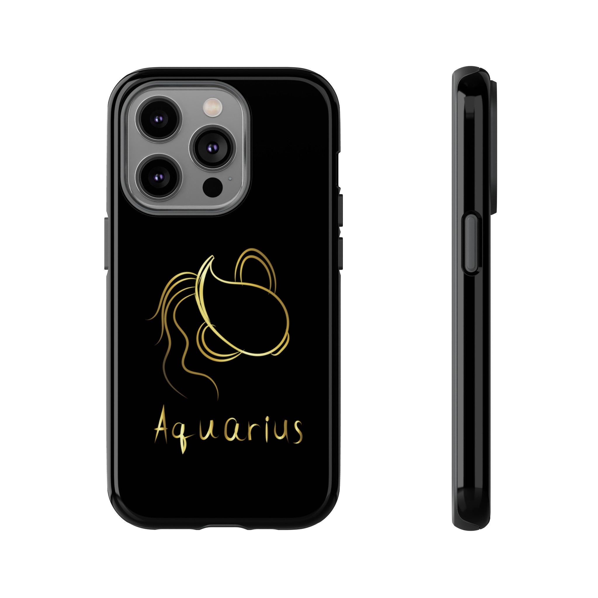 Aquarius Phone Case Zodiac Astrology Cover fit for iPhone 15,14 ,13