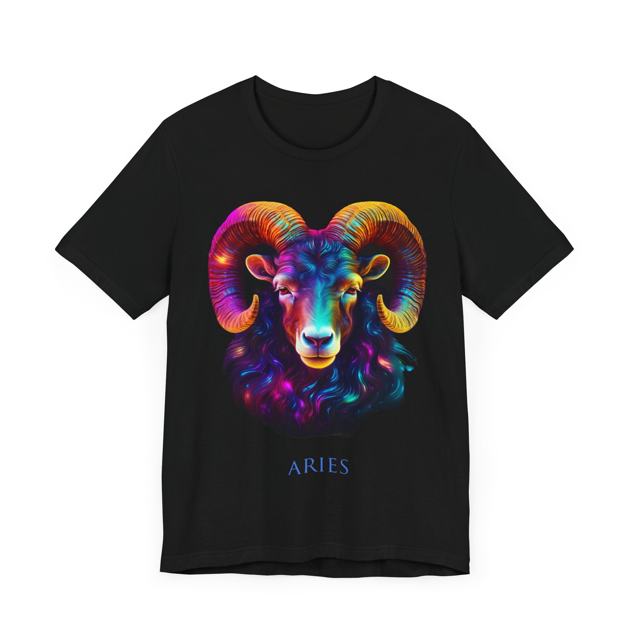 Aries Neon T-Shirt | Zodiac Sign Tee | Aries Gift | Horoscope T-Shirt | Astrology Shirt
