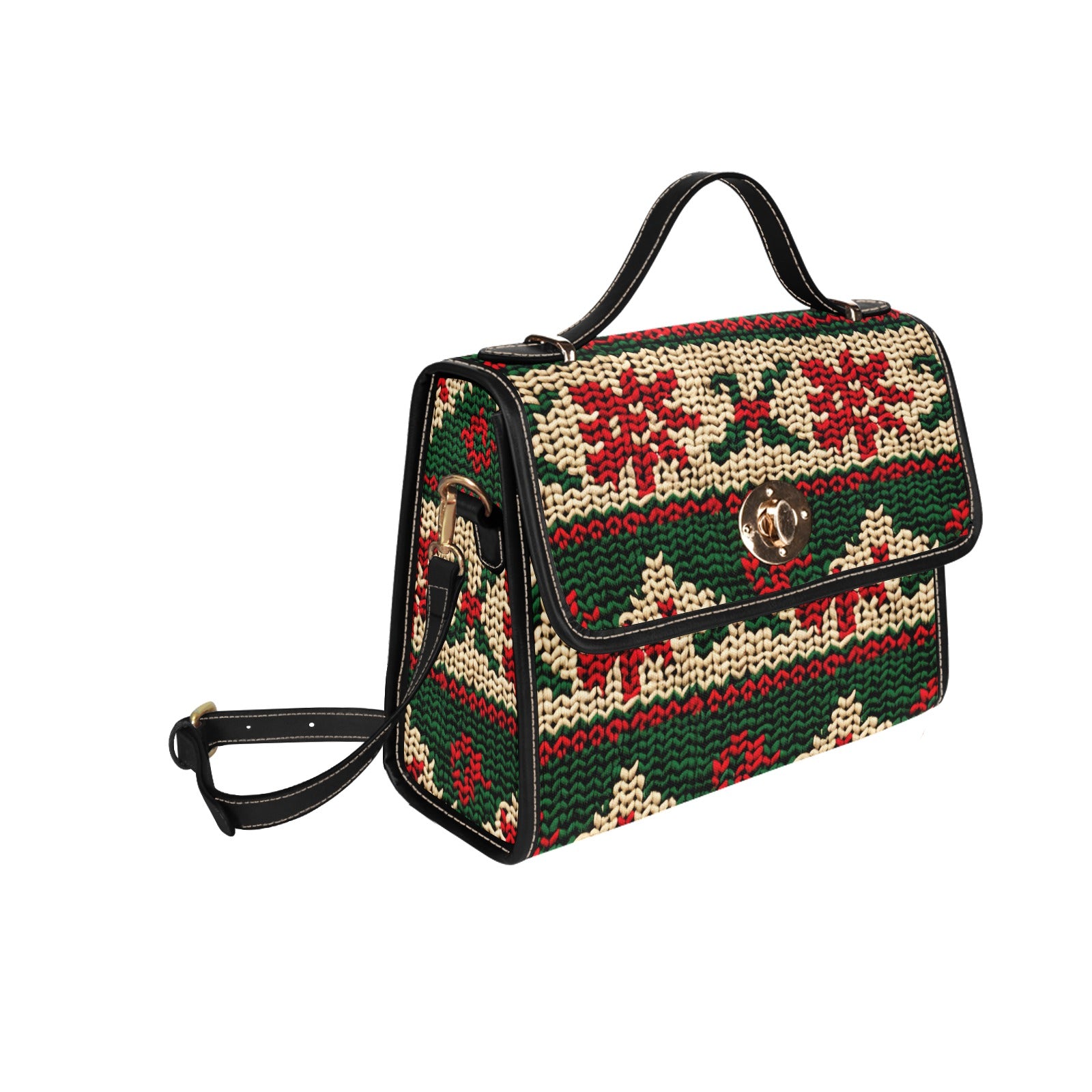 Lock bag (black shoulder strap, black edging)