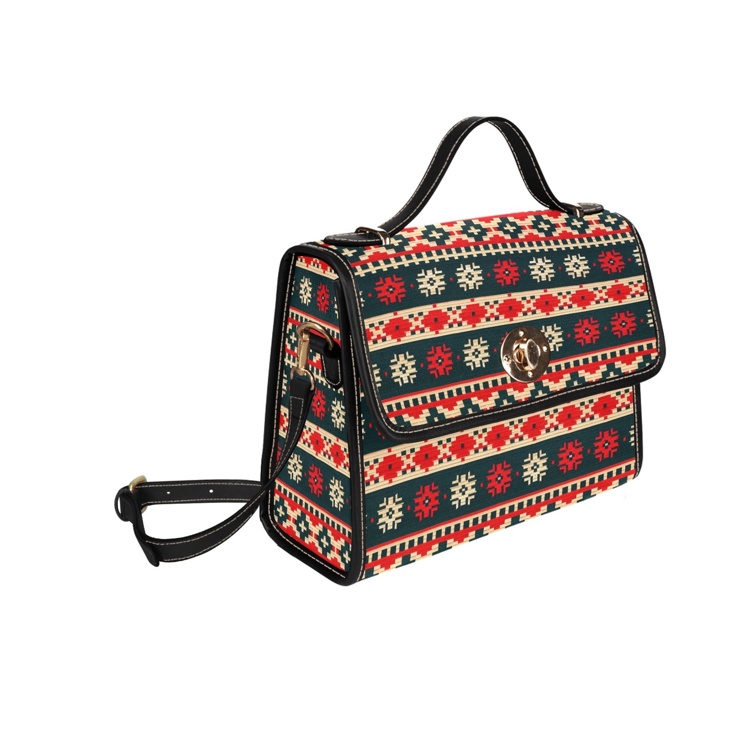 Lock bag (black shoulder strap, black edging)