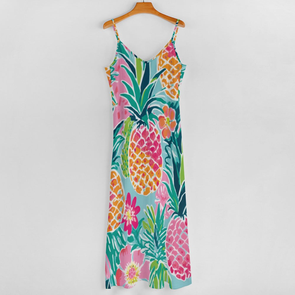 Sling Ankle Long Dress