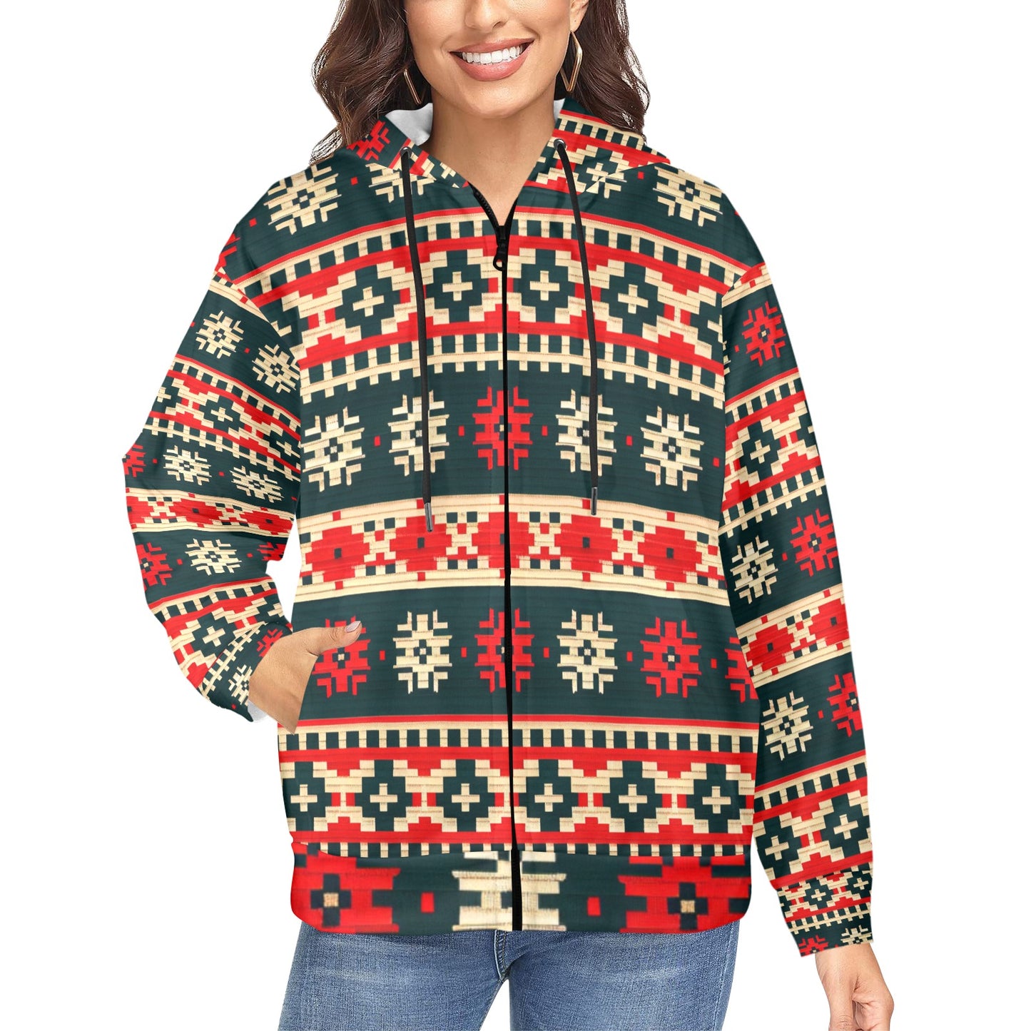 Women's Fleece Full-Zip Hoodie