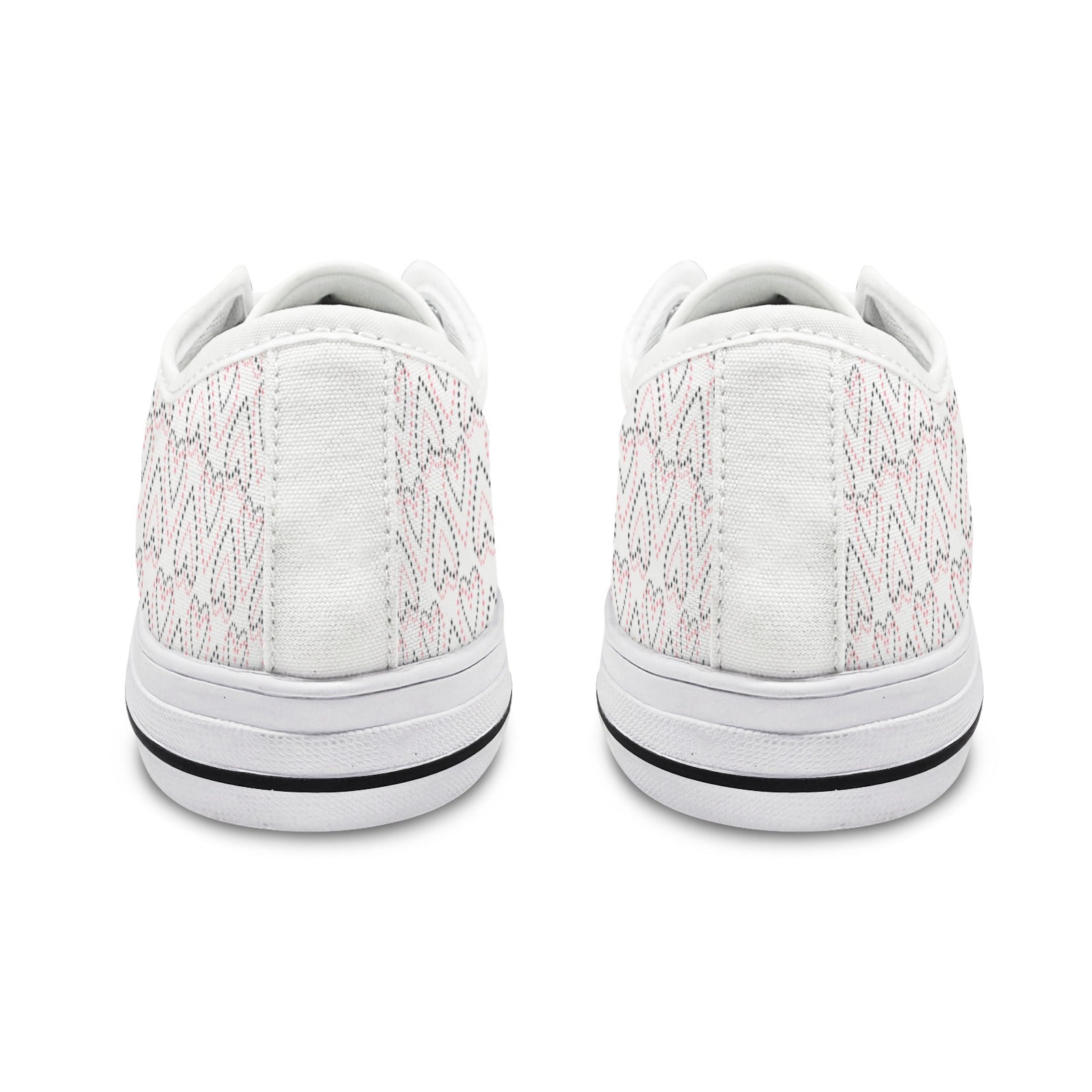 Dotted Hearts Sneakers