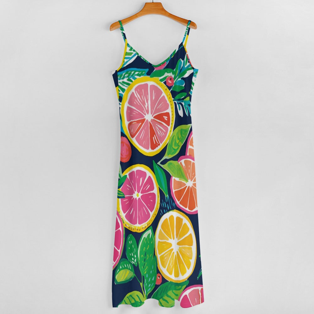 Sling Ankle Long Dress