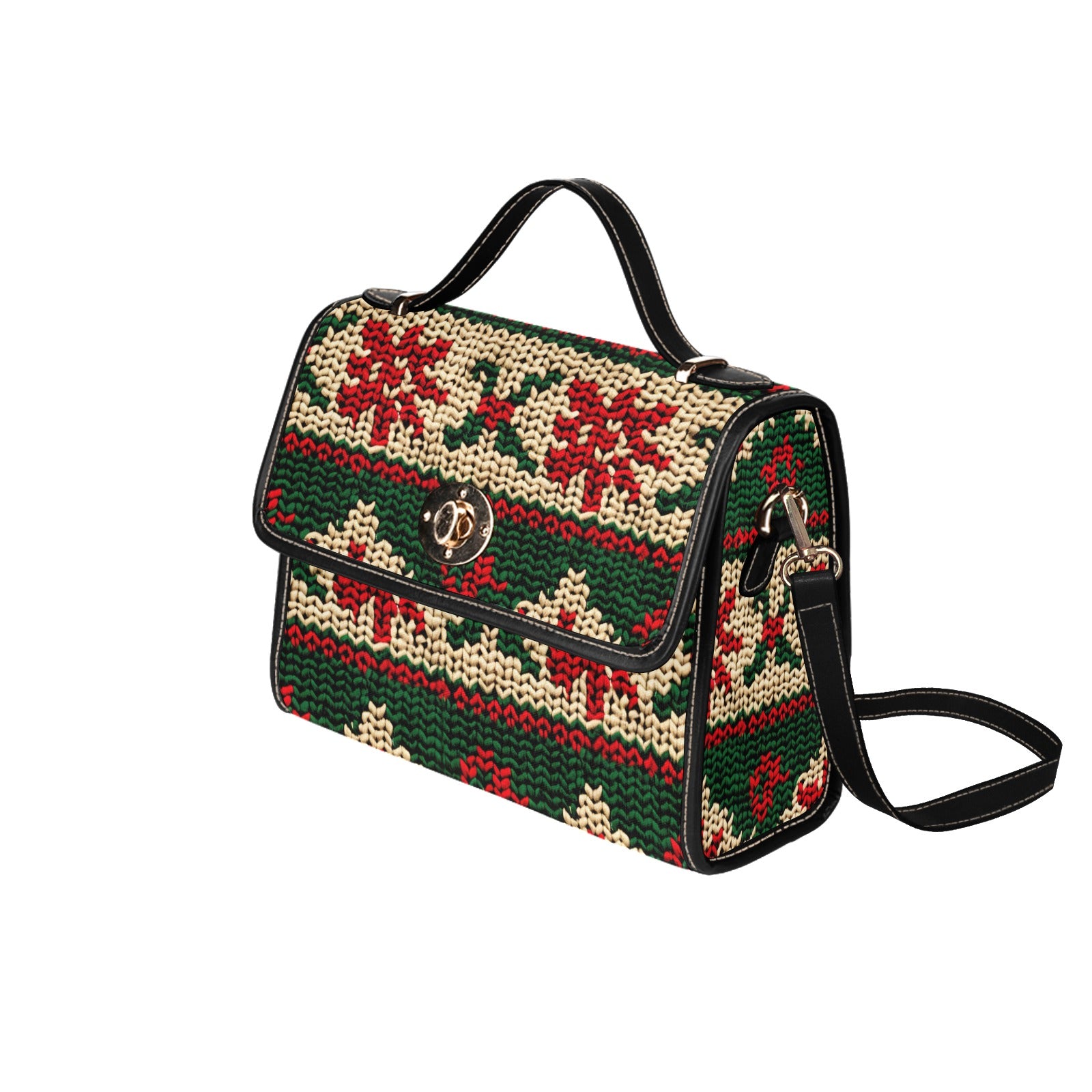 Lock bag (black shoulder strap, black edging)