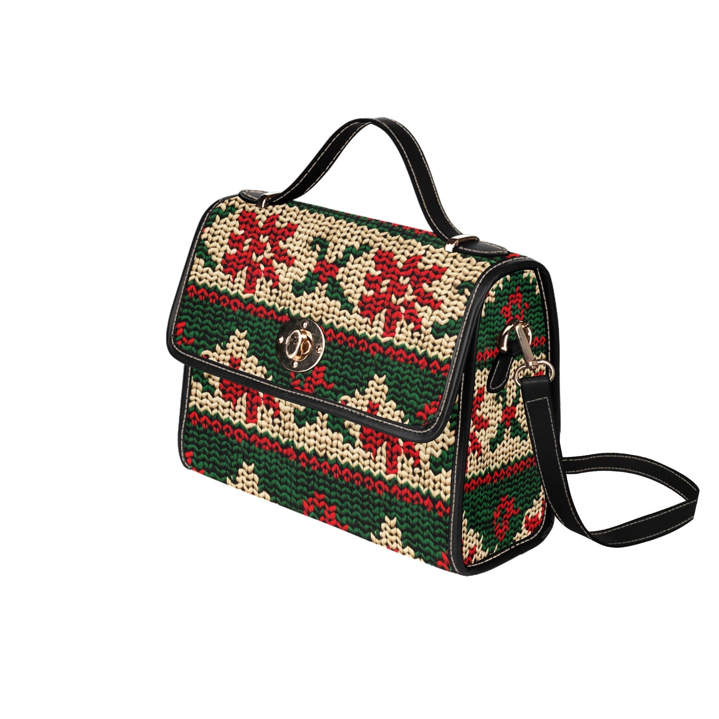 Lock bag (black shoulder strap, black edging)