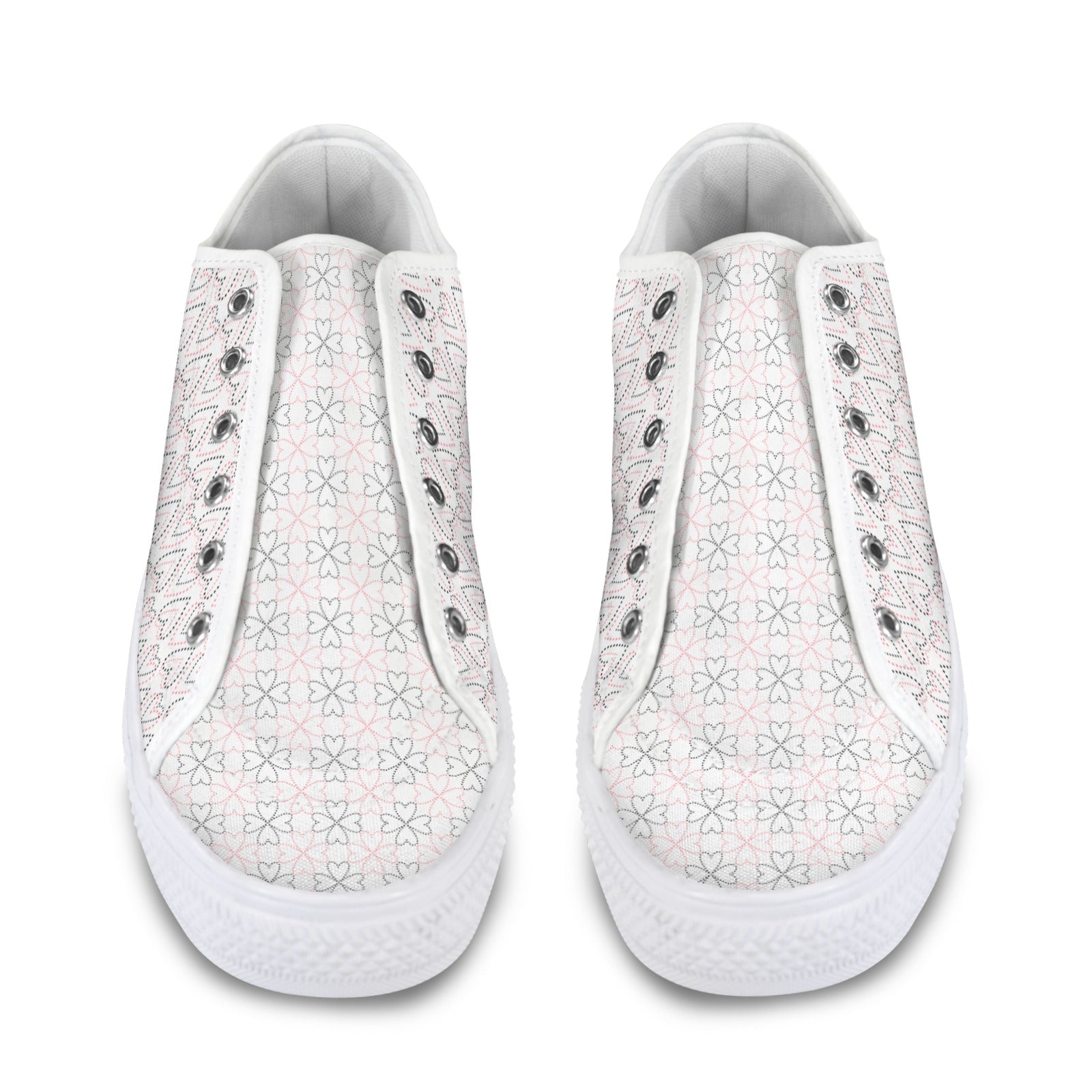 Dotted Hearts Sneakers