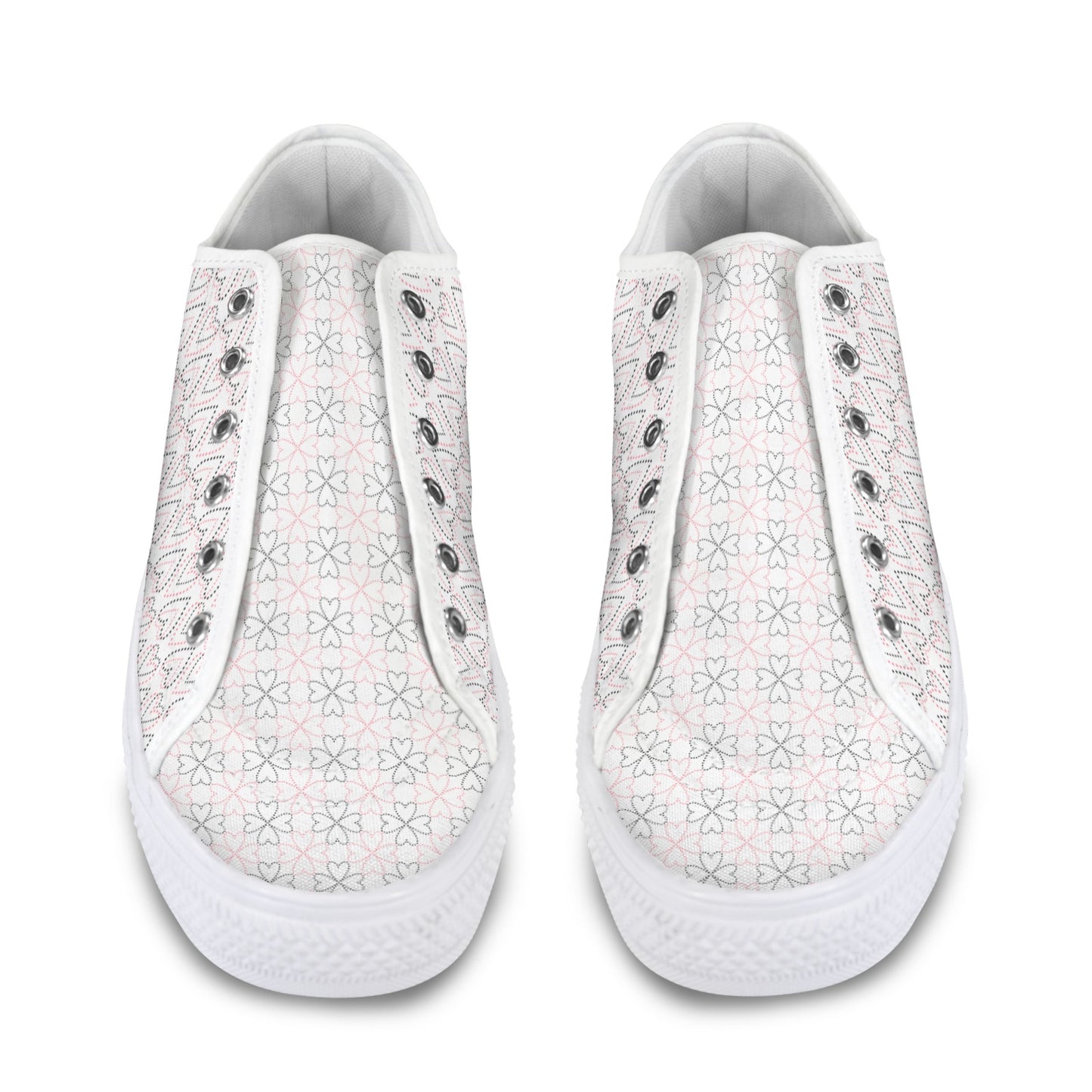 Dotted Hearts Sneakers